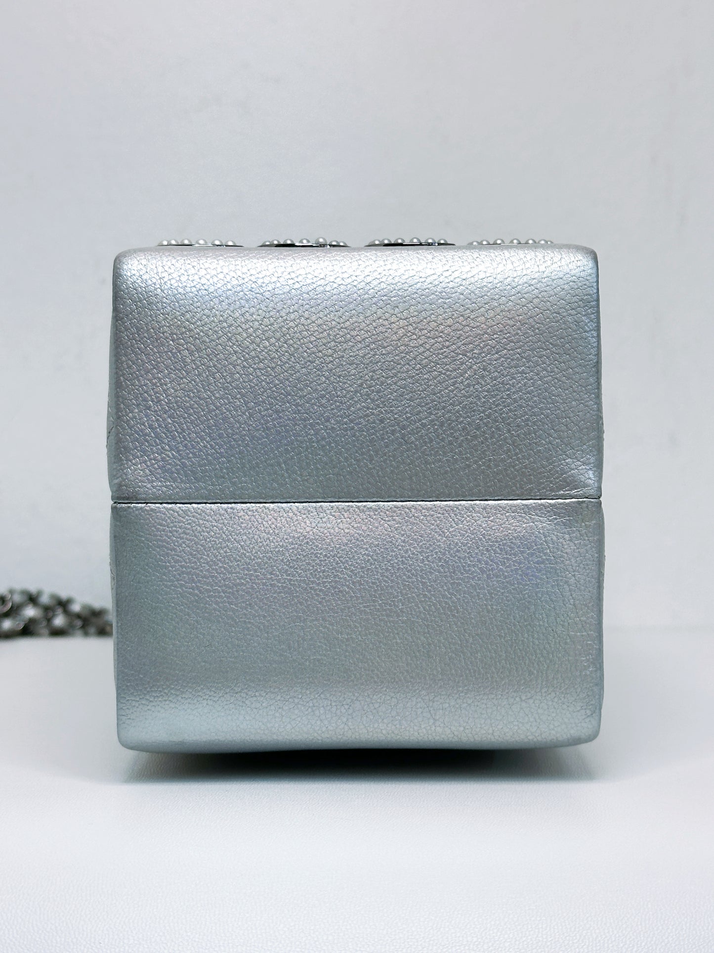 CHANEL RARE LIMITED EDITION LAIT DE COCO MILK CARTON BAG 2009 holo
