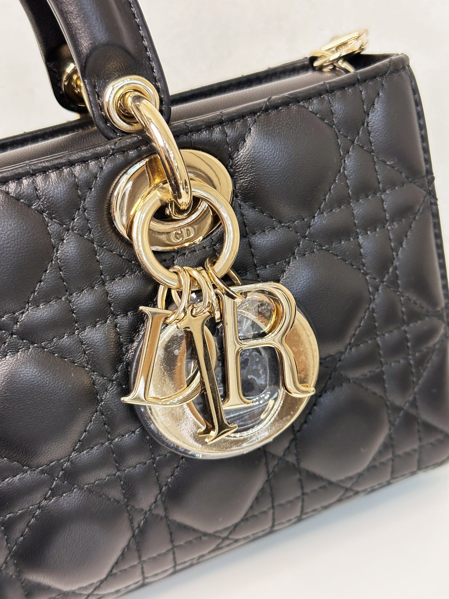 Dior Medium Lady D-Joy Bag
Black Cannage Lambskin