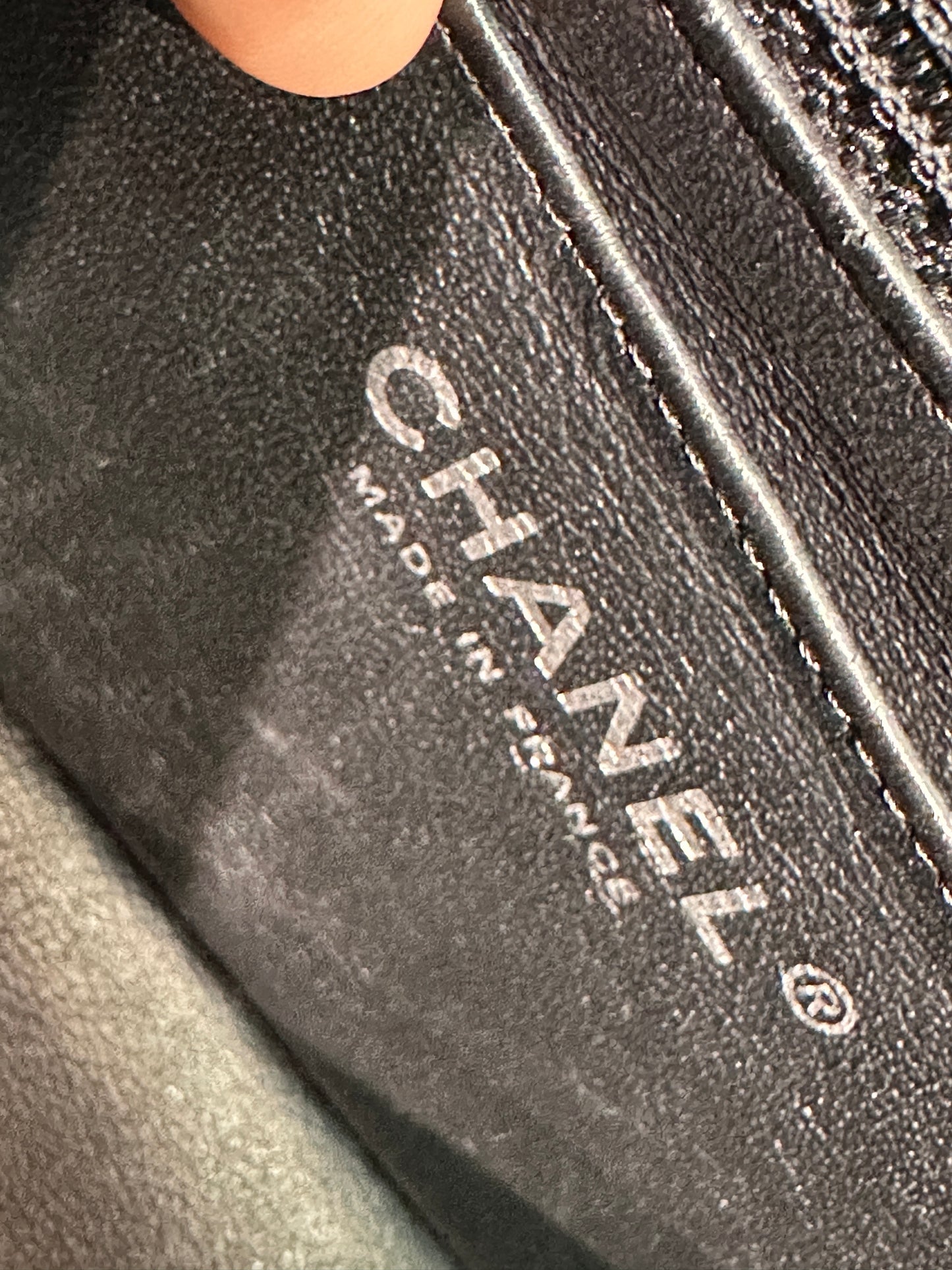 Chanel Mini Rectangle Black Calfskin BHW
