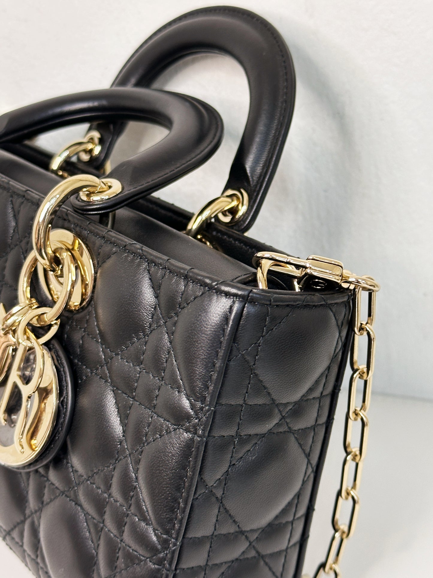 Dior Medium Lady D-Joy Bag
Black Cannage Lambskin
