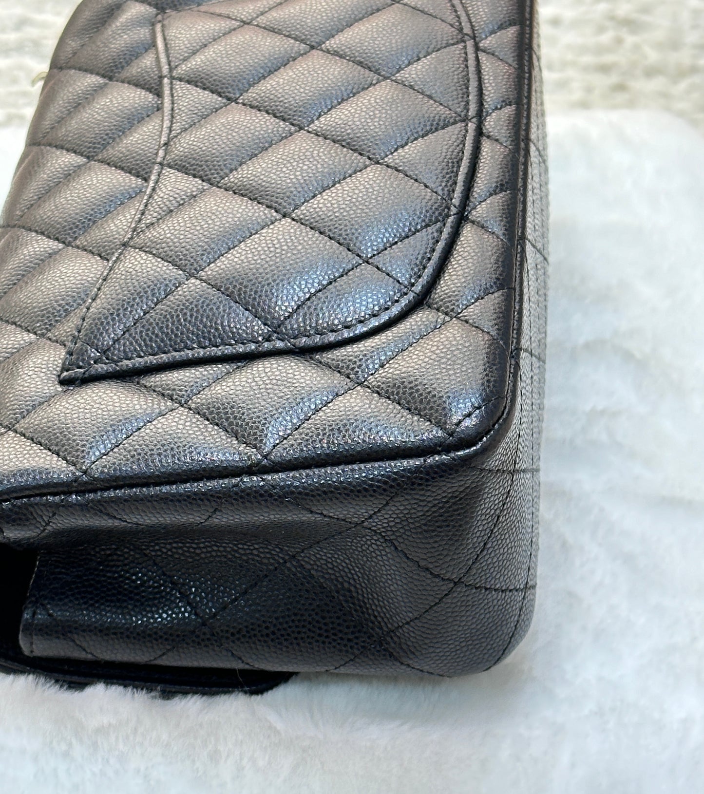 Chanel Mini Rectangular Classic Flap Black Bag GHW 17B