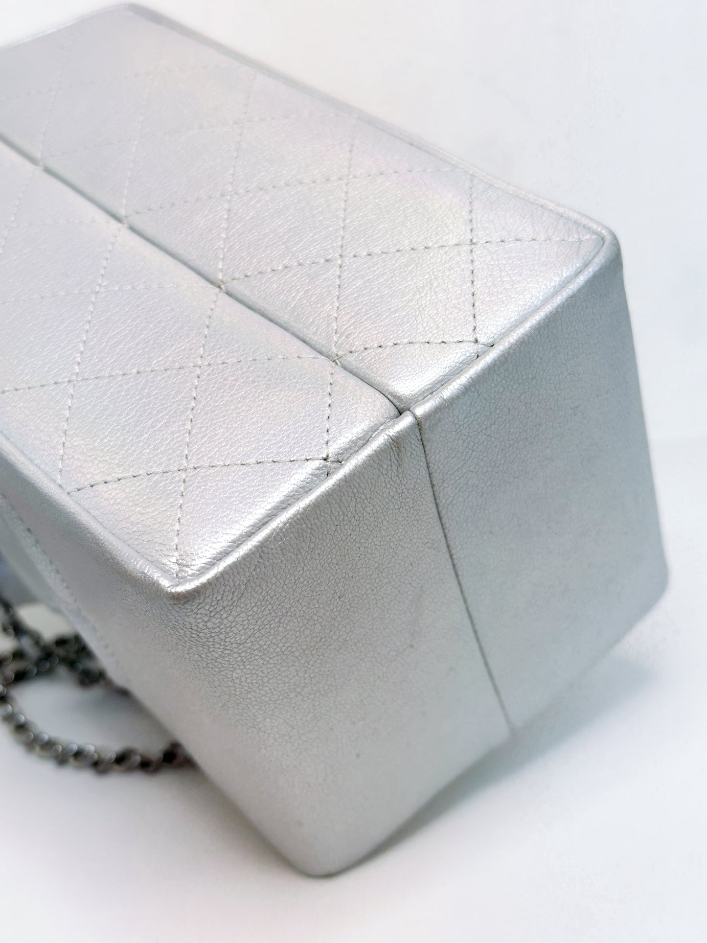 CHANEL RARE LIMITED EDITION LAIT DE COCO MILK CARTON BAG 2009 holo