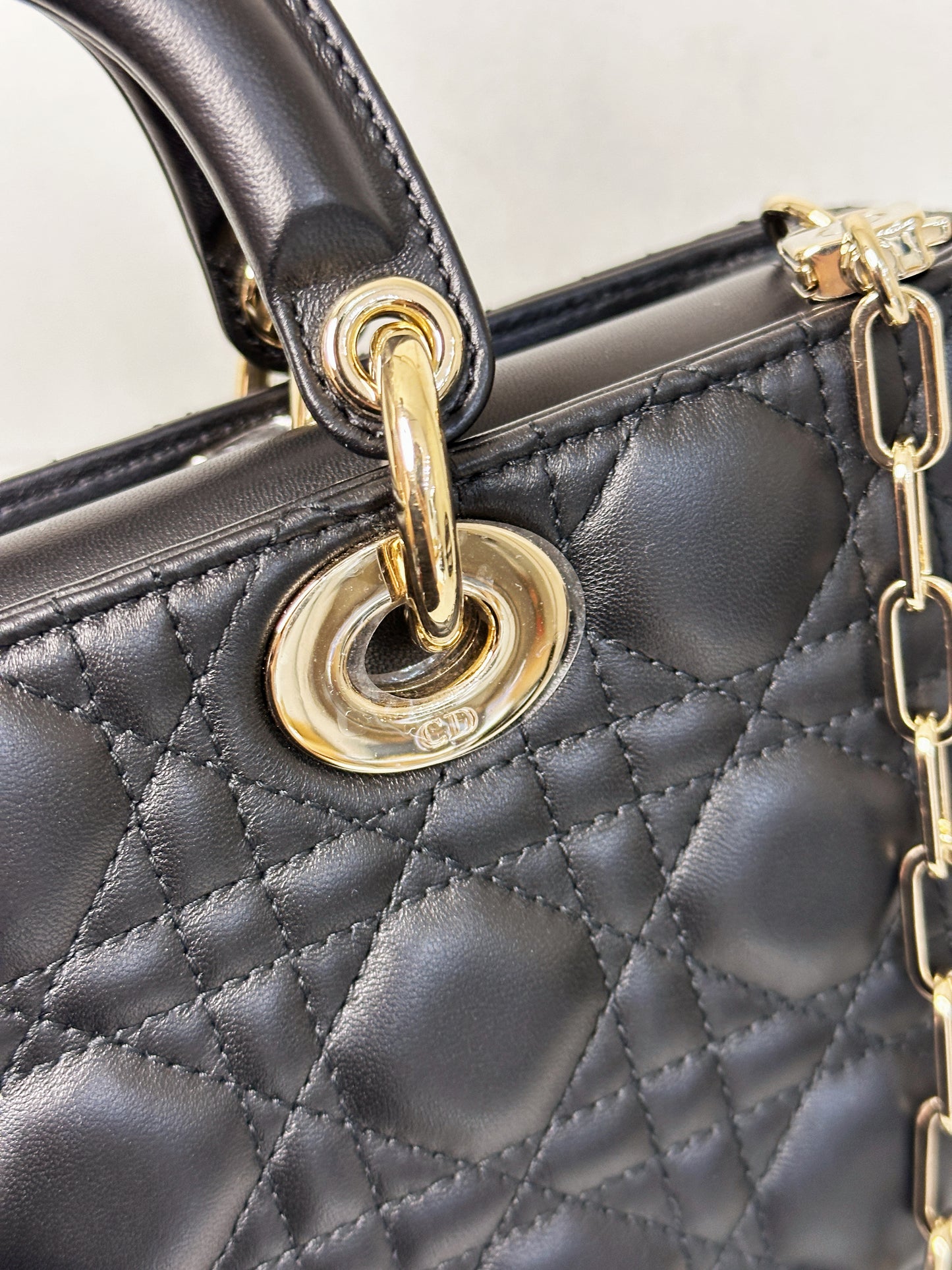 Dior Medium Lady D-Joy Bag
Black Cannage Lambskin