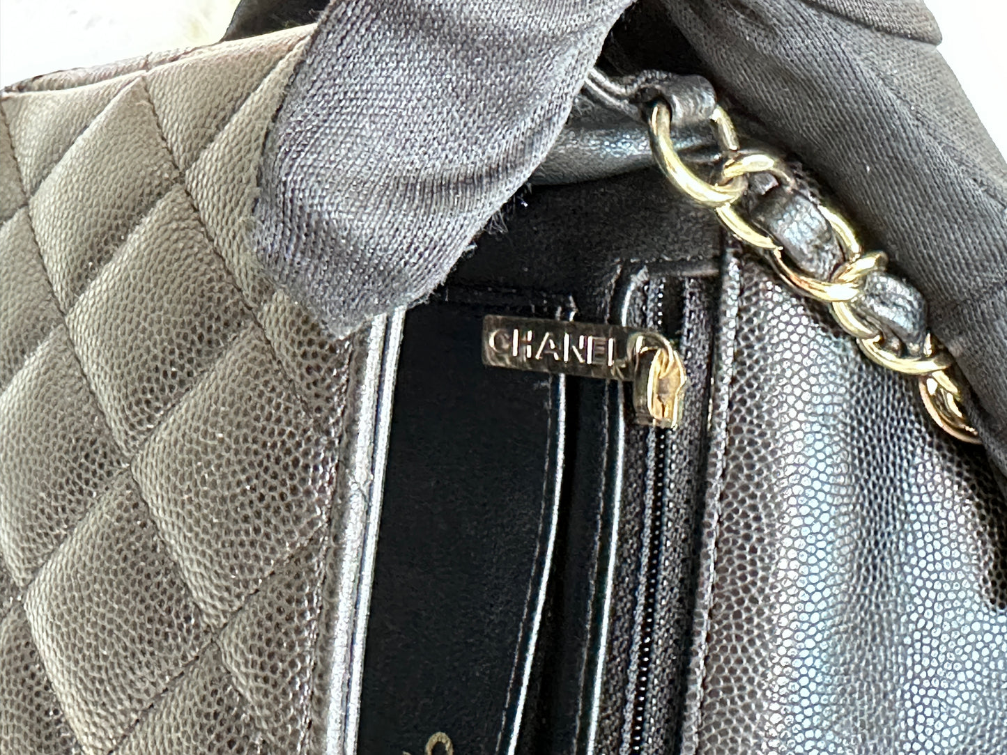 Chanel Mini Rectangular Classic Flap Black Bag GHW 17B