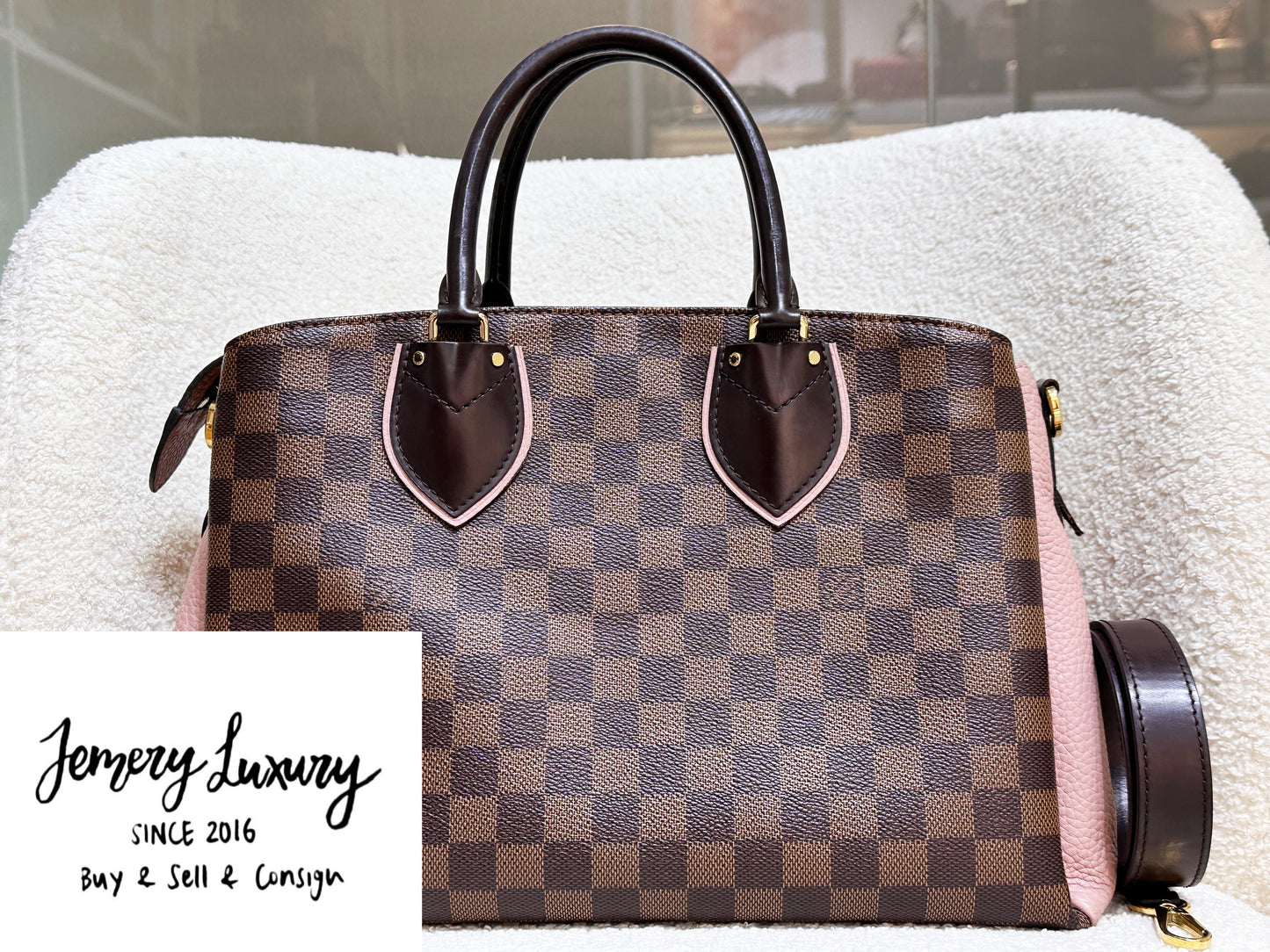 LOUIS VUITTON NORMANDY DAMIER EBENE MAGNOLIA