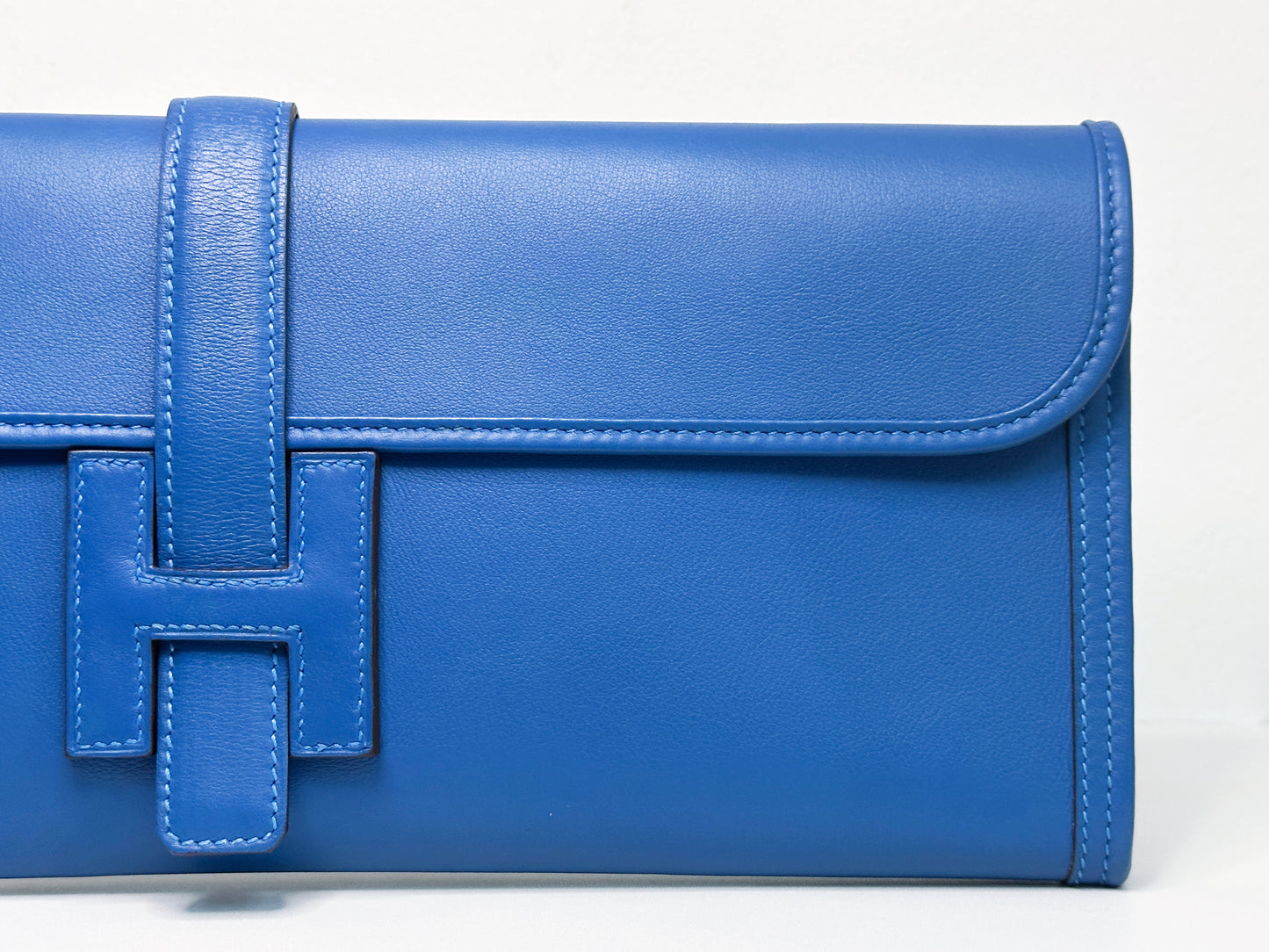 HERMES JIGE 35 BLEU ELECTRIQUE EPSOM