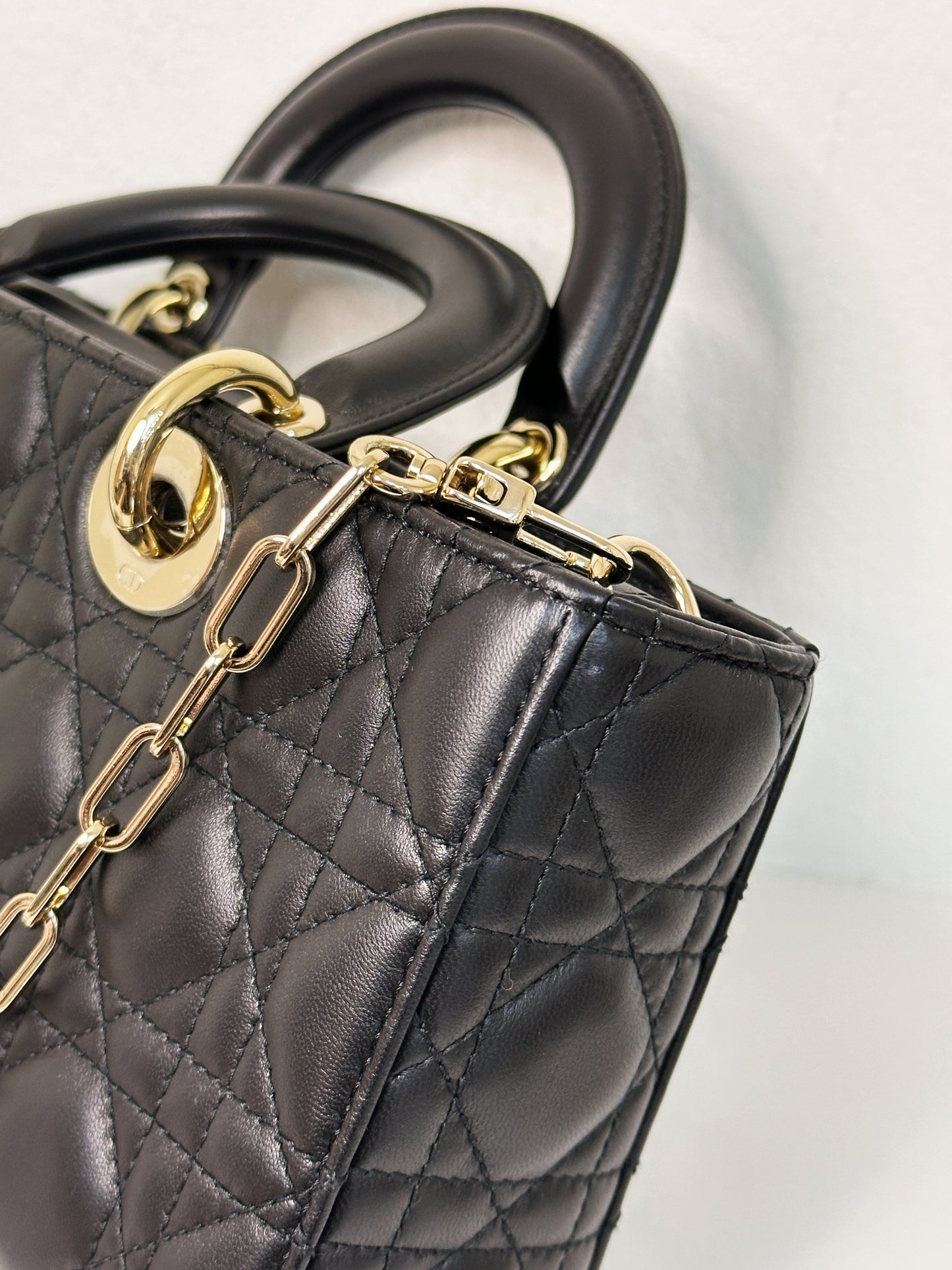 Dior Medium Lady D-Joy Bag
Black Cannage Lambskin