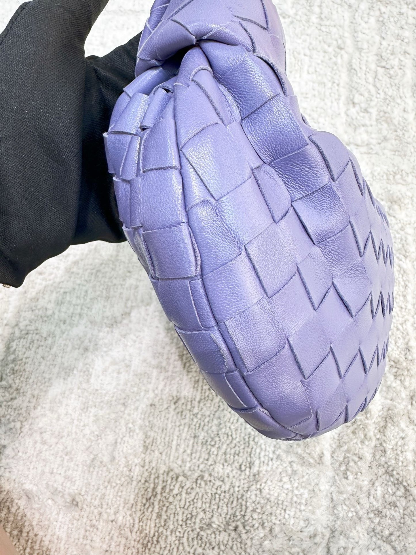 BOTTEGA VENETA Nappa Intrecciato Mini Jodie Lavender