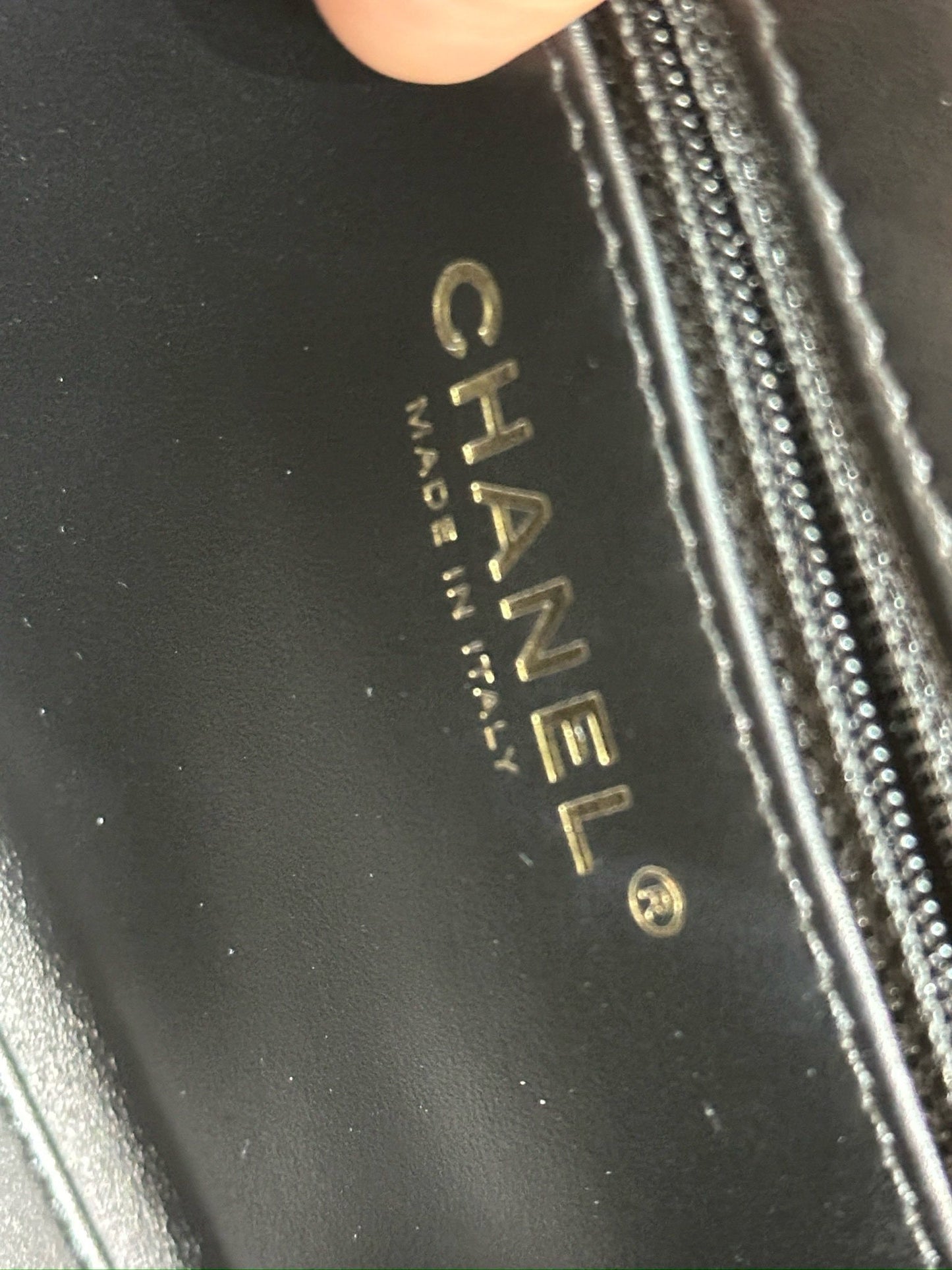 Chanel Lambskin Kelly Shopping Bag Black GHW 19cm