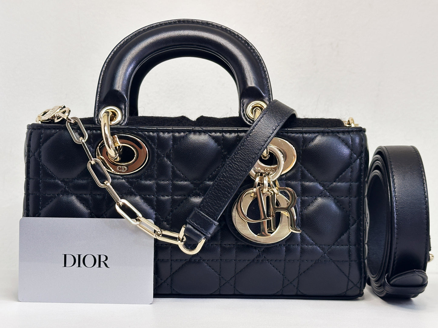 Dior Small Lady D-Joy Bag
Black Cannage Lambskin GHW