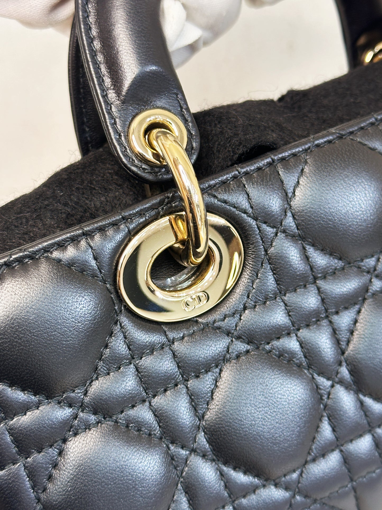 Dior Small Lady D-Joy Bag
Black Cannage Lambskin GHW