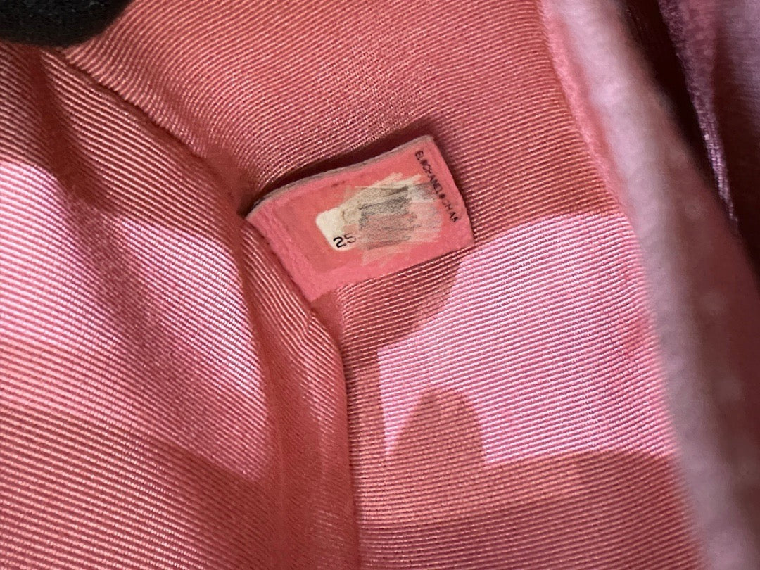 Chanel Medium Caviar Quilted Rainbow LeBoy Flap Pink Multicolor