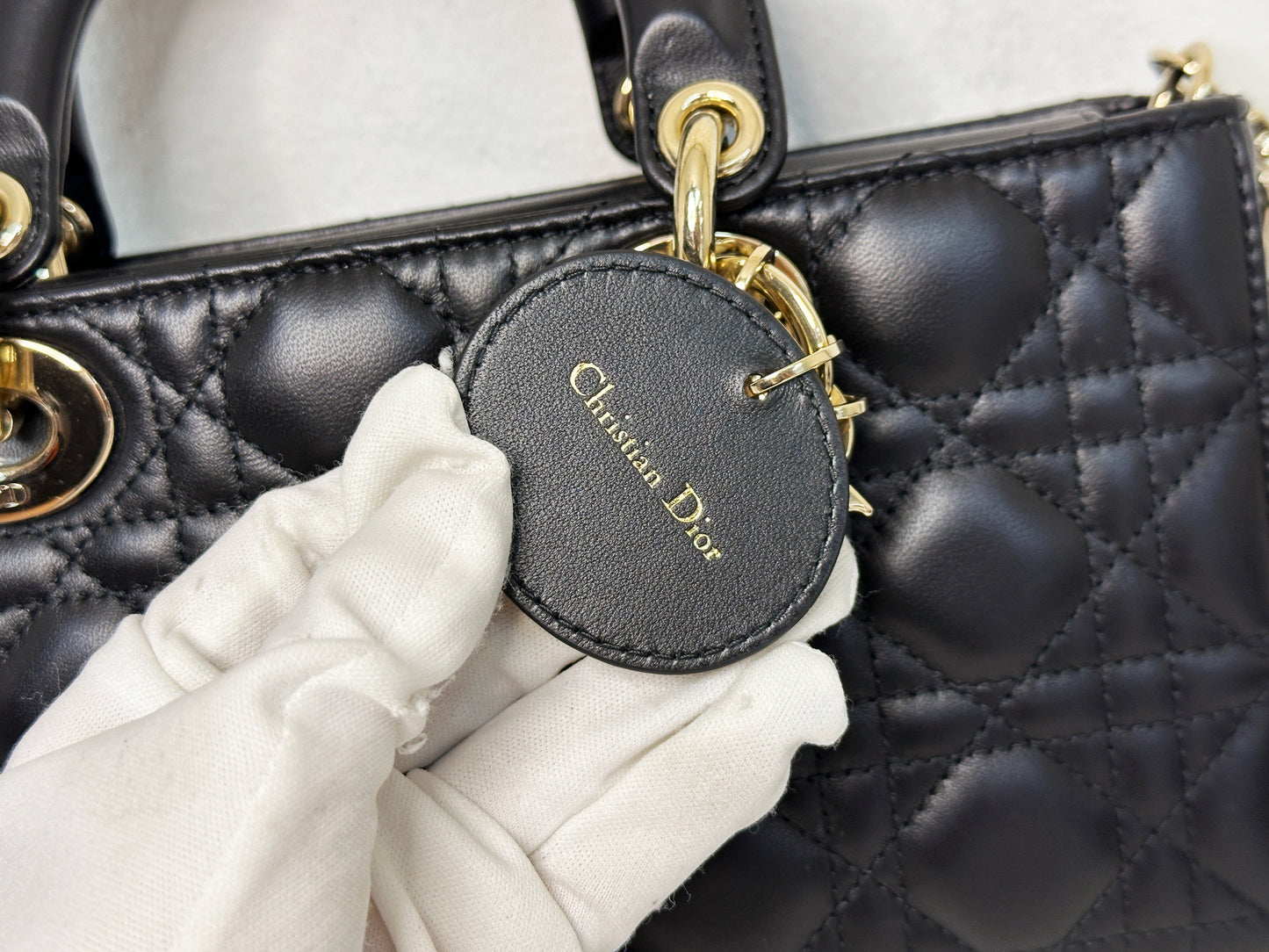 Dior Medium Lady D-Joy Bag
Black Cannage Lambskin