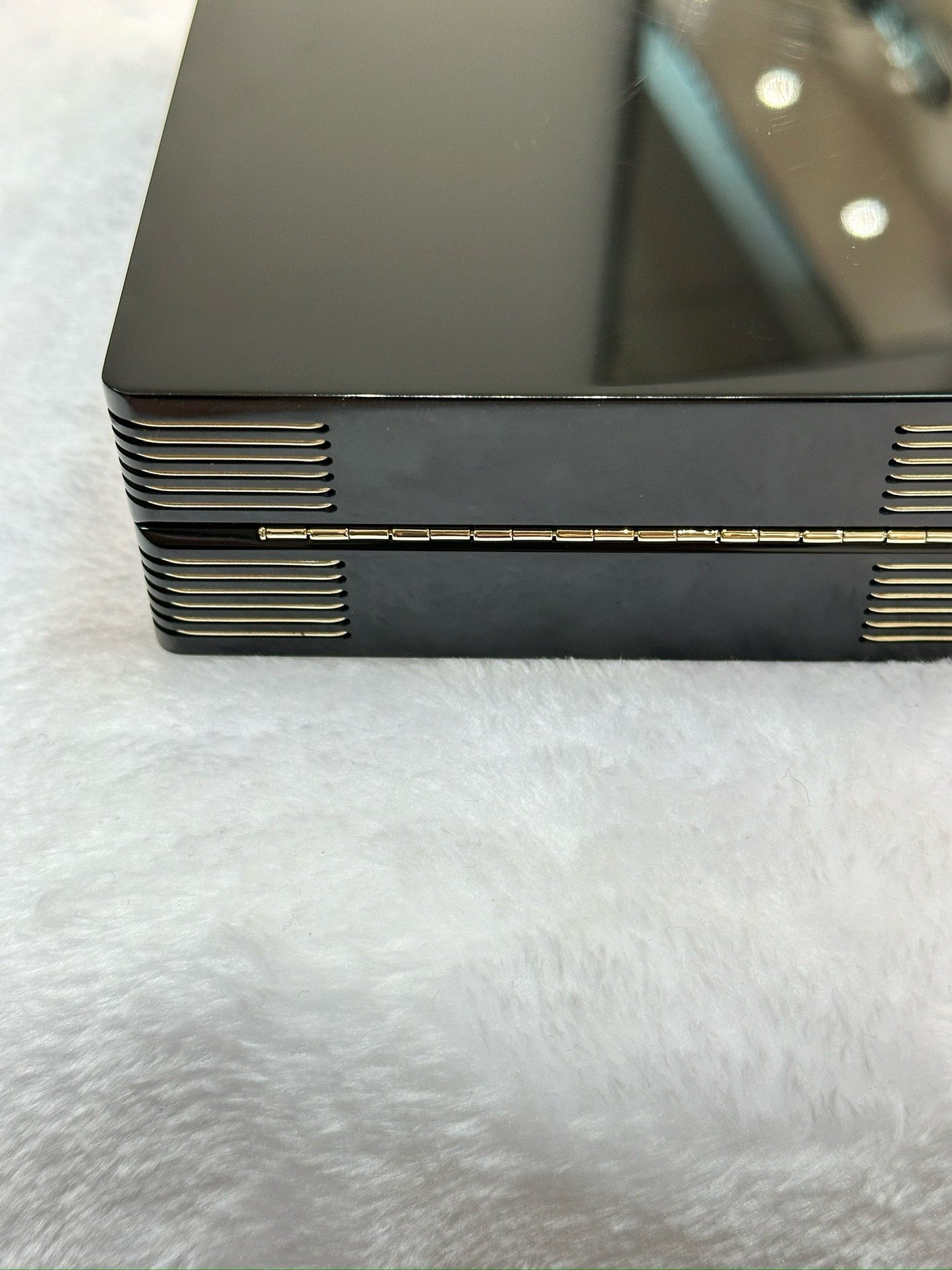 Chanel Plexiglass Pearl Playing Card Casino Minaudiere Clutch Black GHW