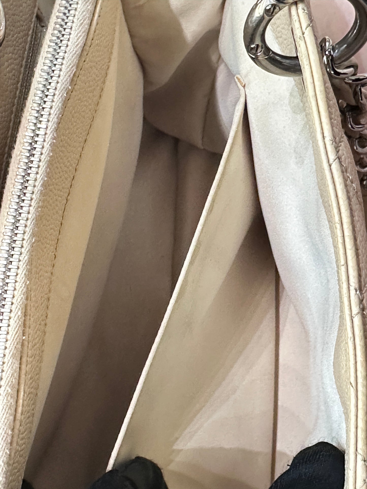 Chanel GST Beige Caviar Shw Bag