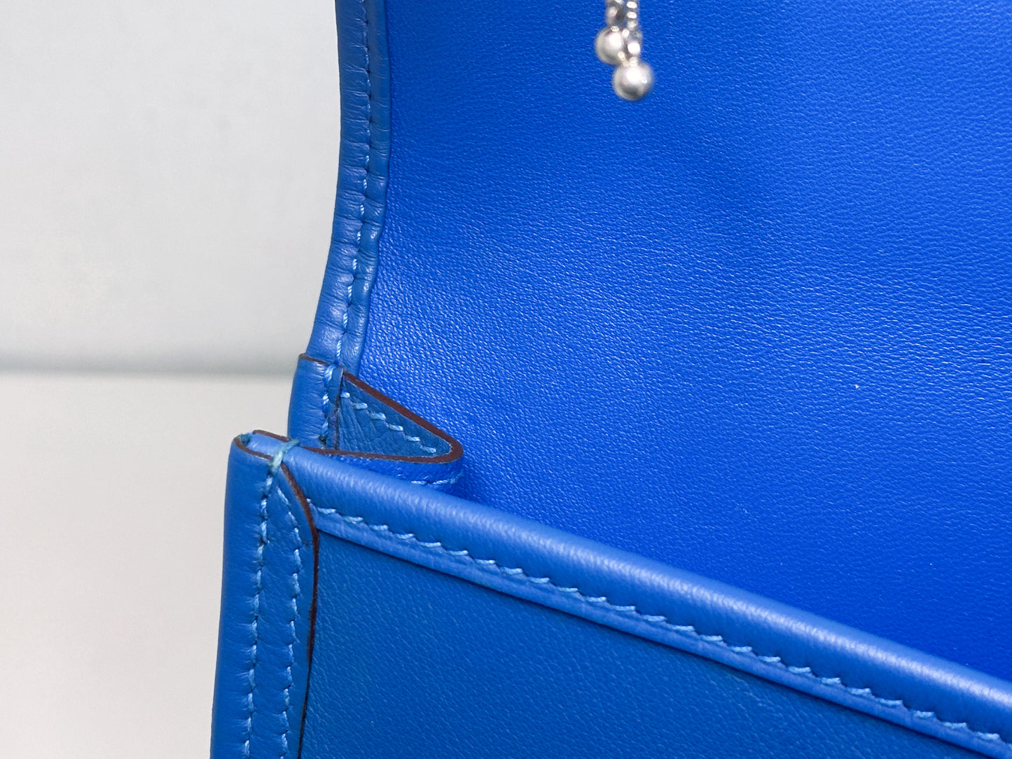 HERMES JIGE 35 BLEU ELECTRIQUE EPSOM