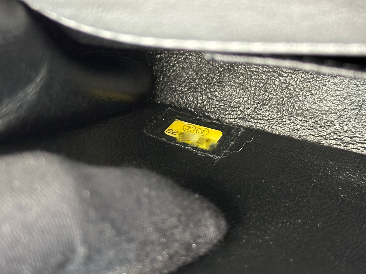 Chanel Mini Camellia Lambskin Shiny Silver SHW 2245 holo