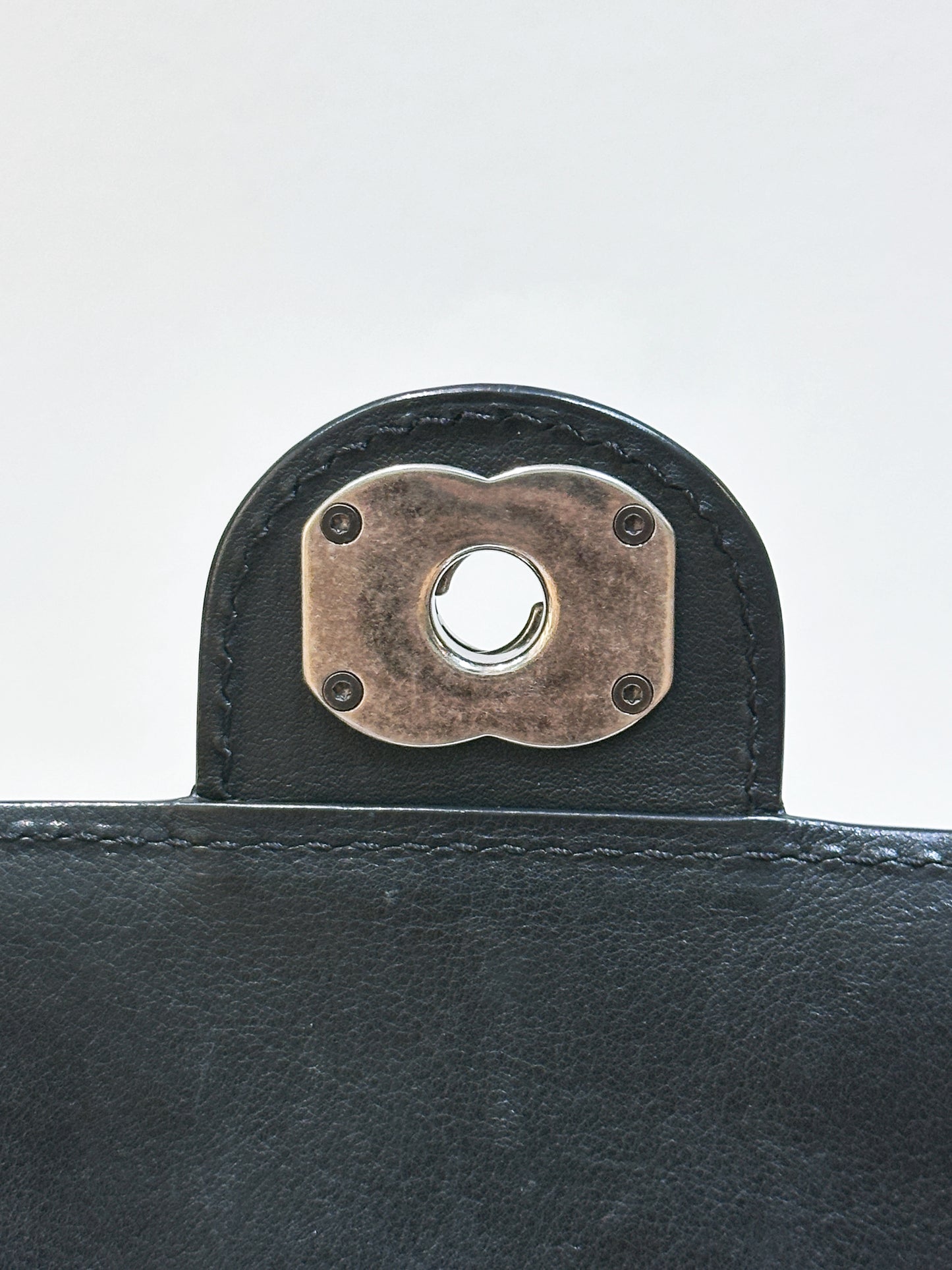 Chanel Paris-Dallas Double Flap Bag Quilted Calfskin and Fur Large