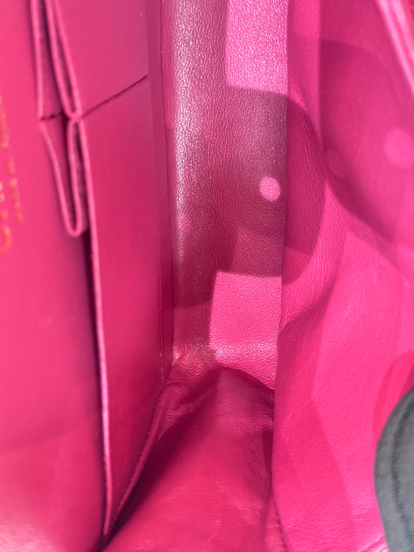 CHANEL Small Classic Double Flap Caviar Quilted Red GHW 
