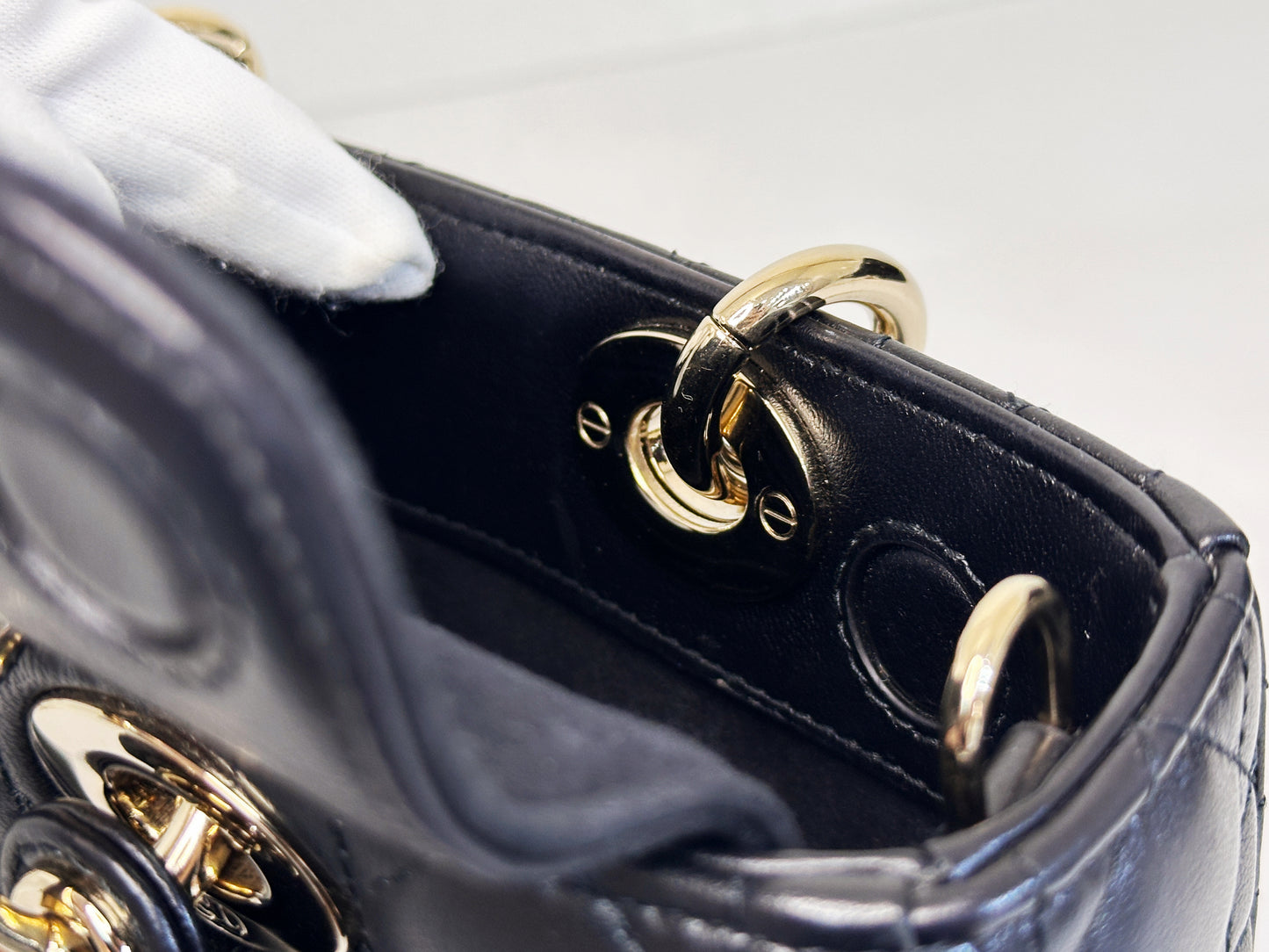 Dior Small Lady D-Joy Bag
Black Cannage Lambskin GHW