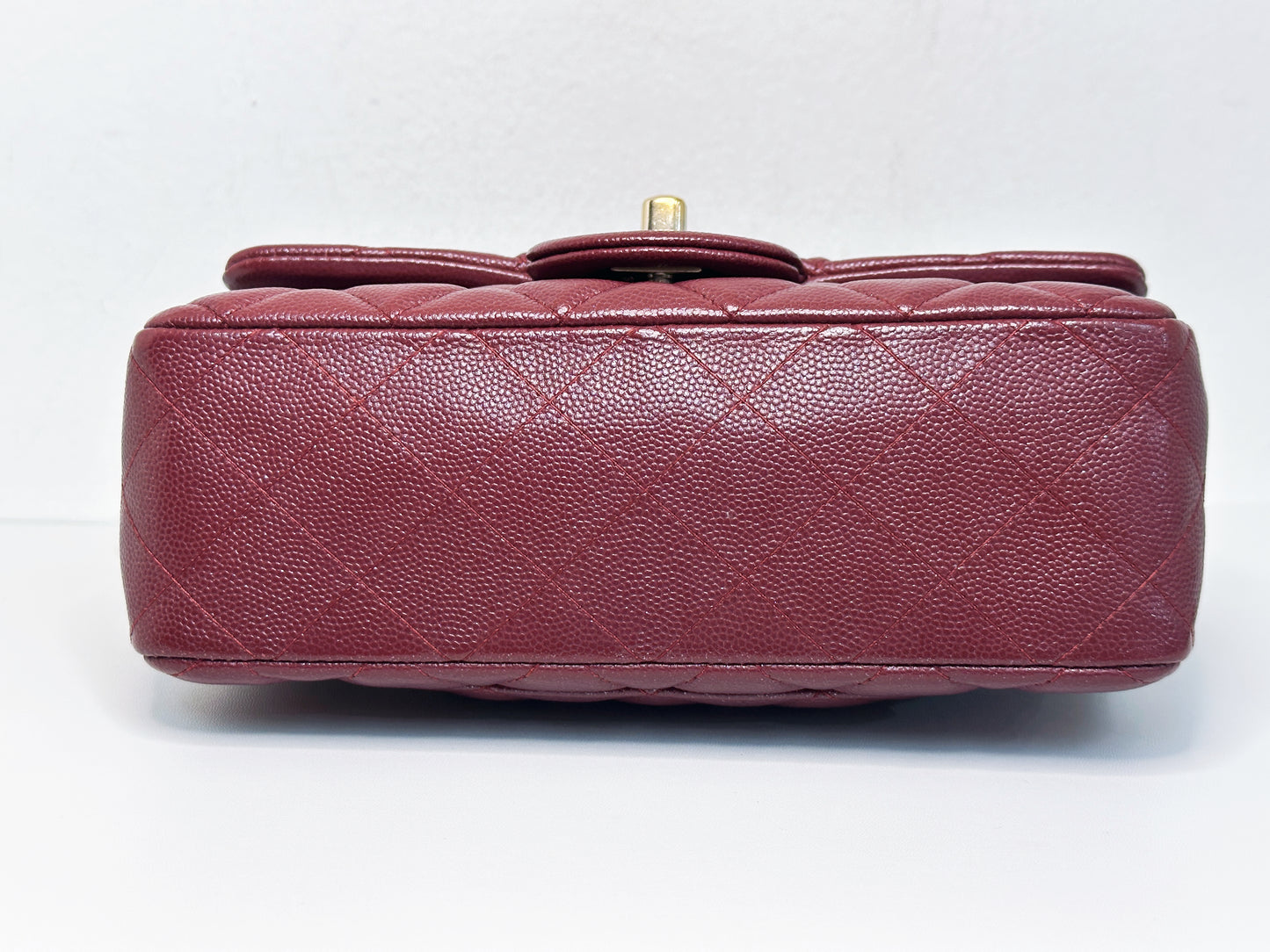 Chanel 18C Timeless Classic Mini Rectangular Flap Iridescent 2512 holo card