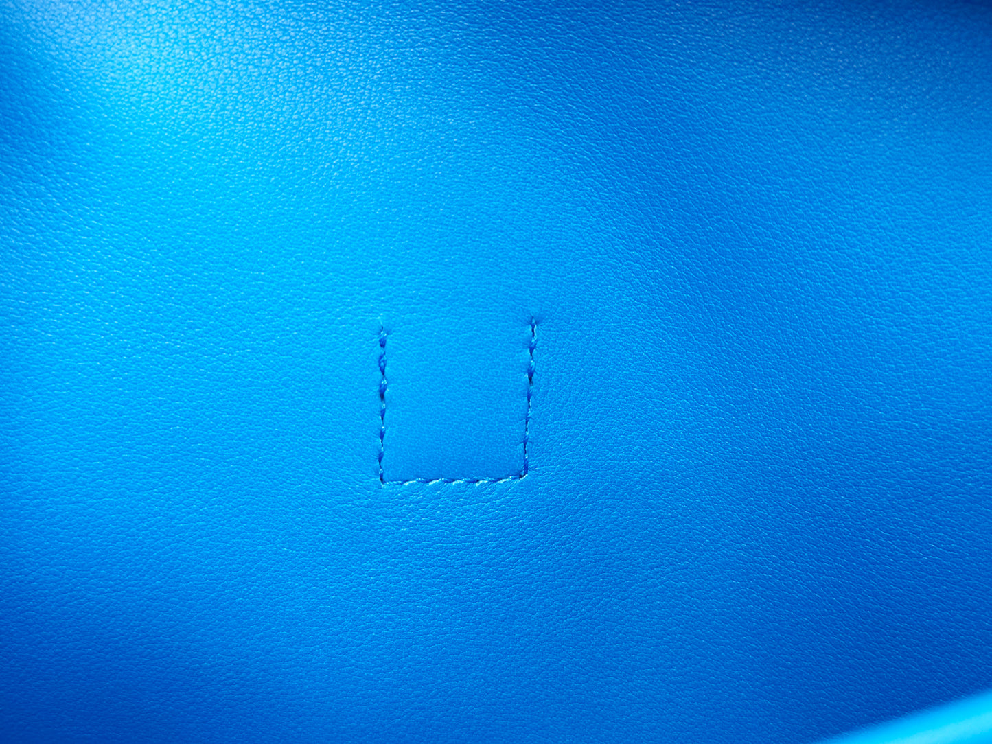 Hermes Jige Elan 29 Blue in Evercolor