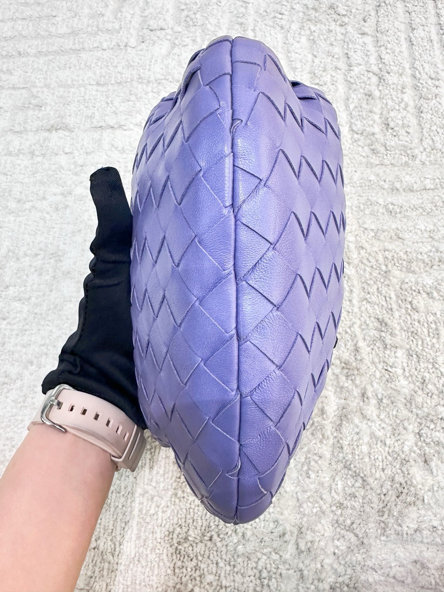 BOTTEGA VENETA Nappa Intrecciato Mini Jodie Lavender