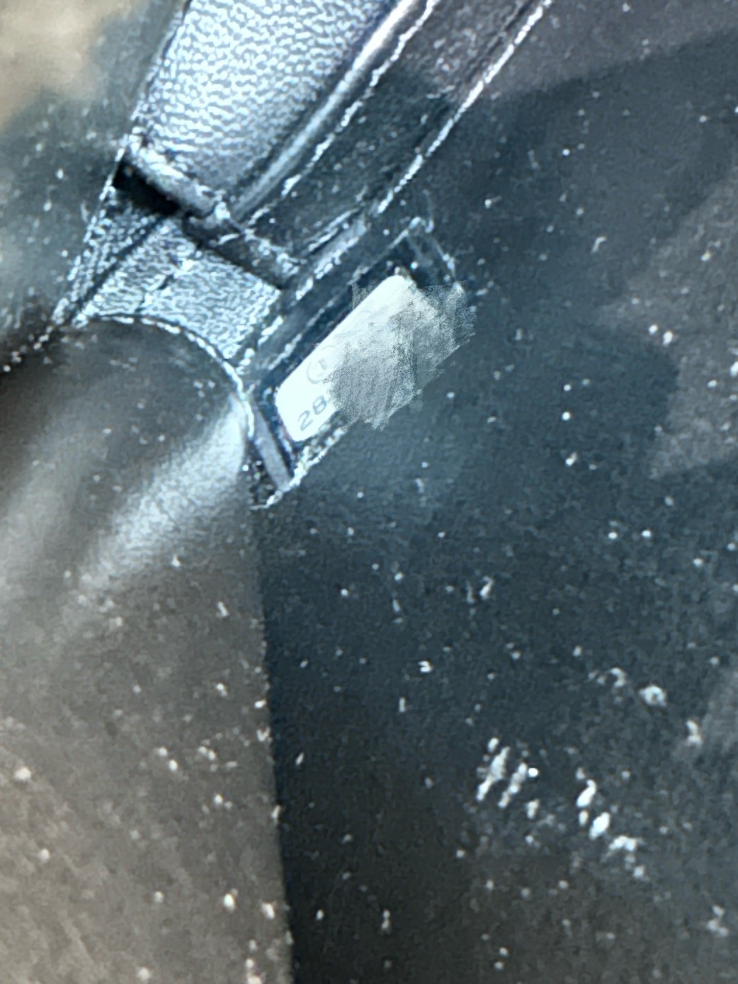 Chanel Filigree Vanity Case Quilted Caviar Medium Black