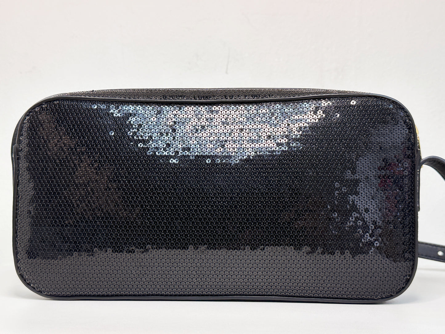 CELINE Camera shoulder bag leather Triomphe in sequins with Celine
