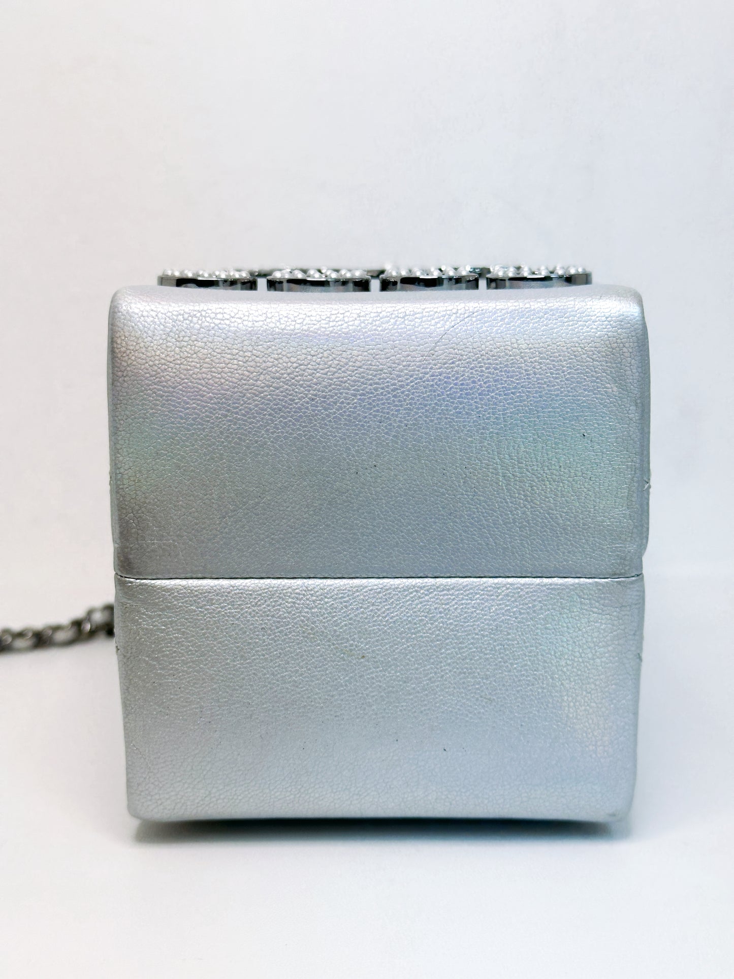 CHANEL RARE LIMITED EDITION LAIT DE COCO MILK CARTON BAG 2009 holo