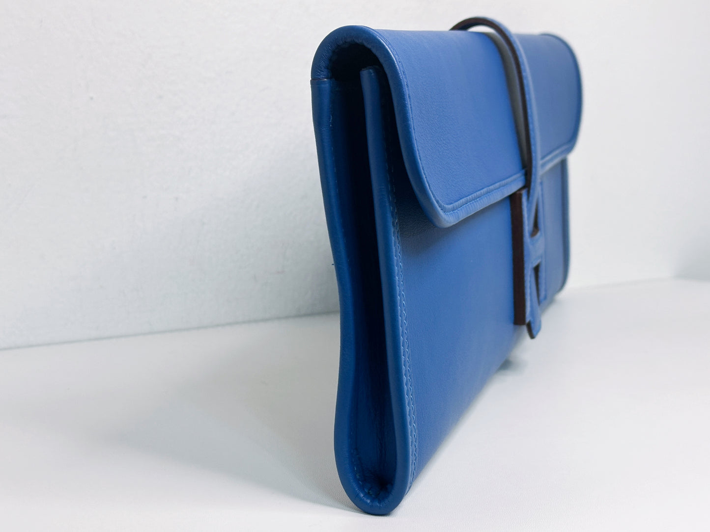 HERMES JIGE 35 BLEU ELECTRIQUE EPSOM