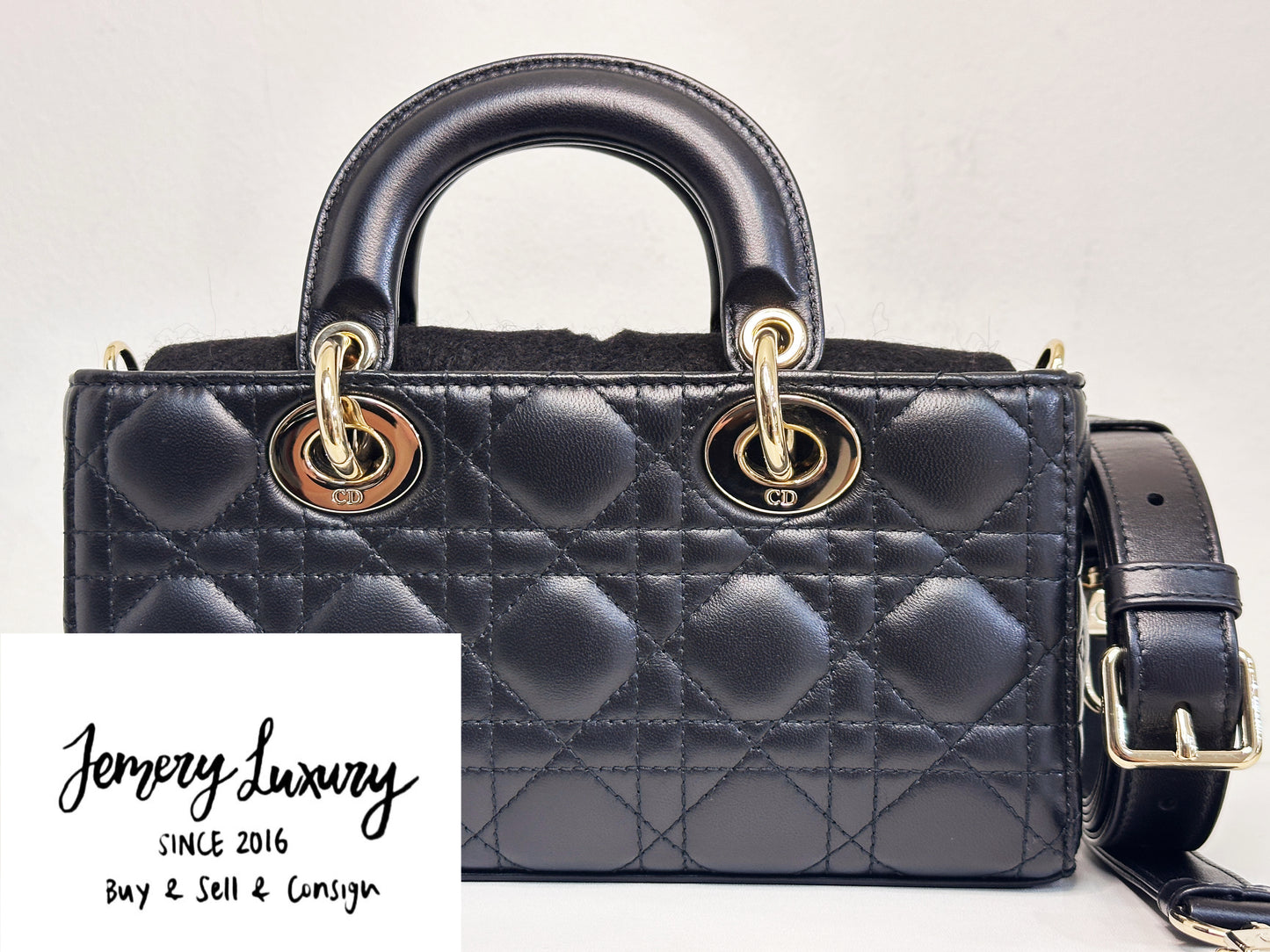 Dior Small Lady D-Joy Bag
Black Cannage Lambskin GHW