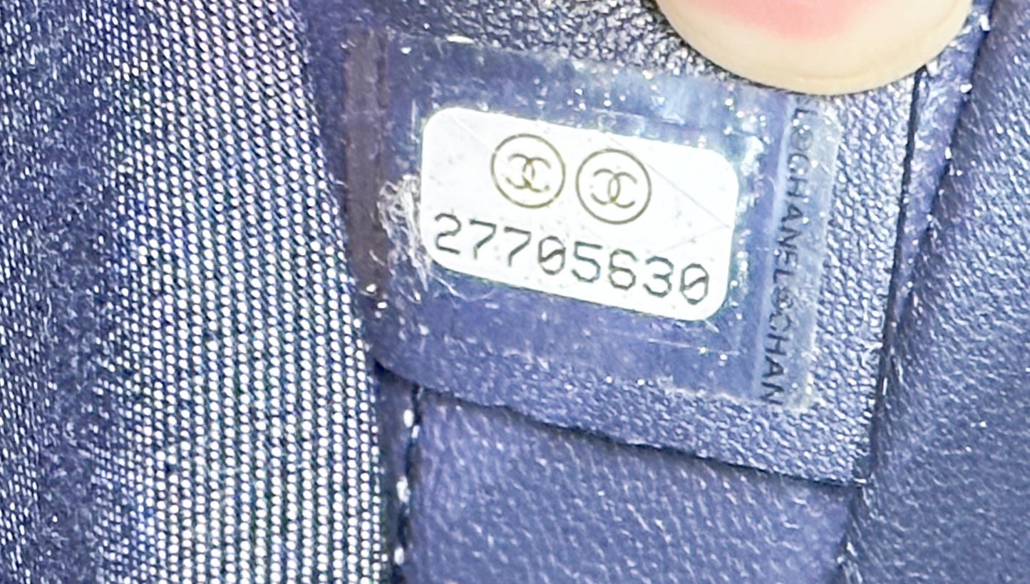 Chanel Black Lambskin CC Mania Camera Bag