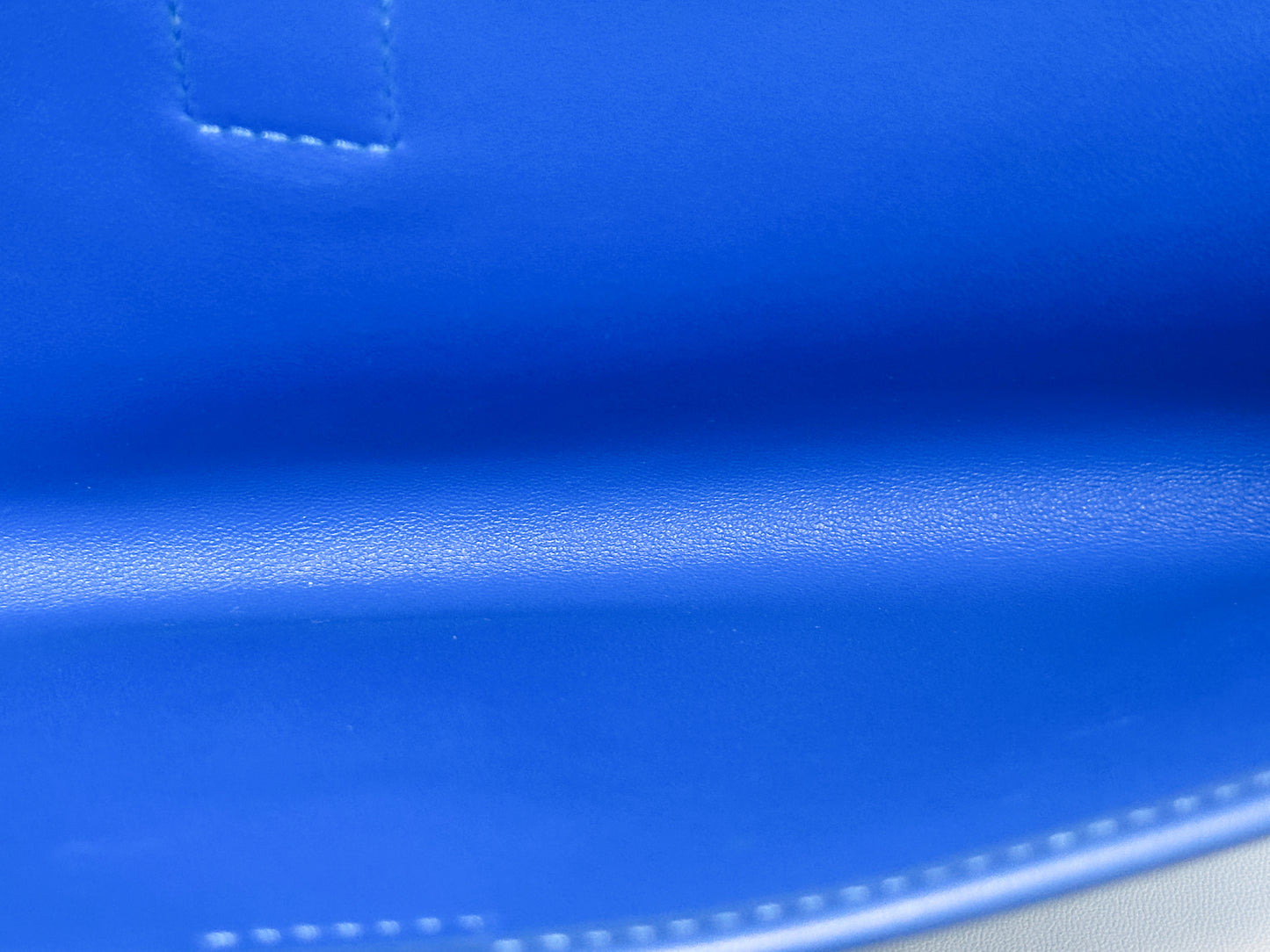 HERMES JIGE 35 BLEU ELECTRIQUE EPSOM