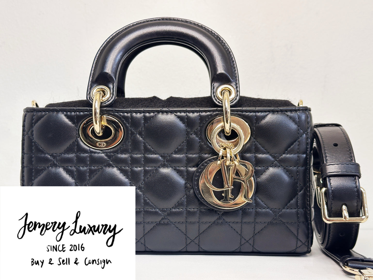 Dior Small Lady D-Joy Bag
Black Cannage Lambskin GHW