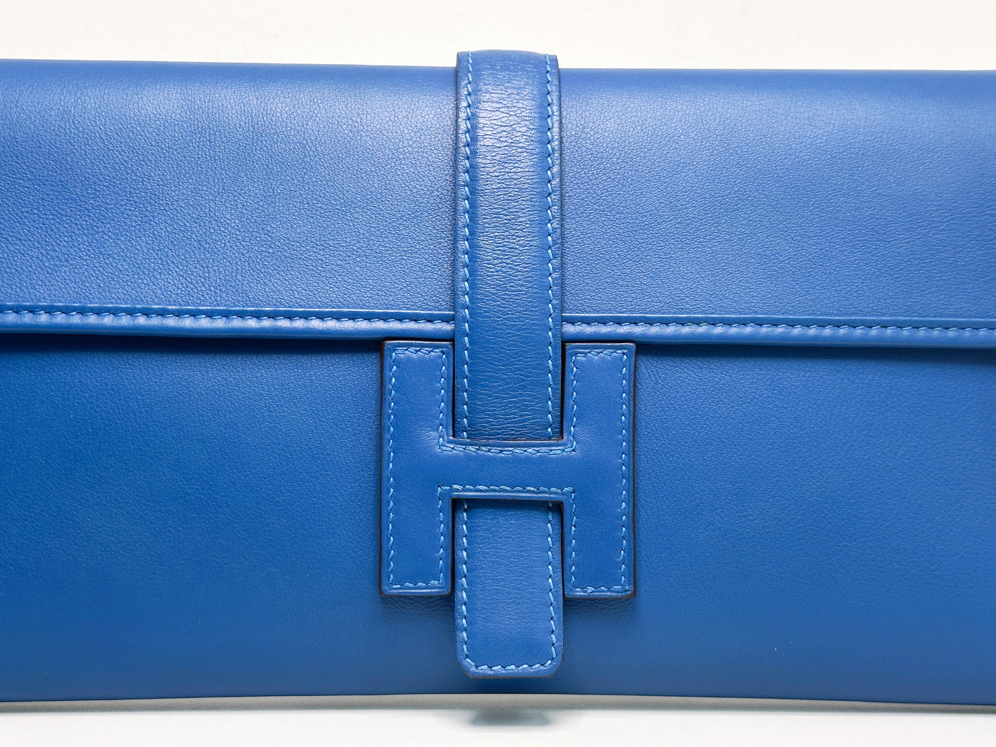 HERMES JIGE 35 BLEU ELECTRIQUE EPSOM