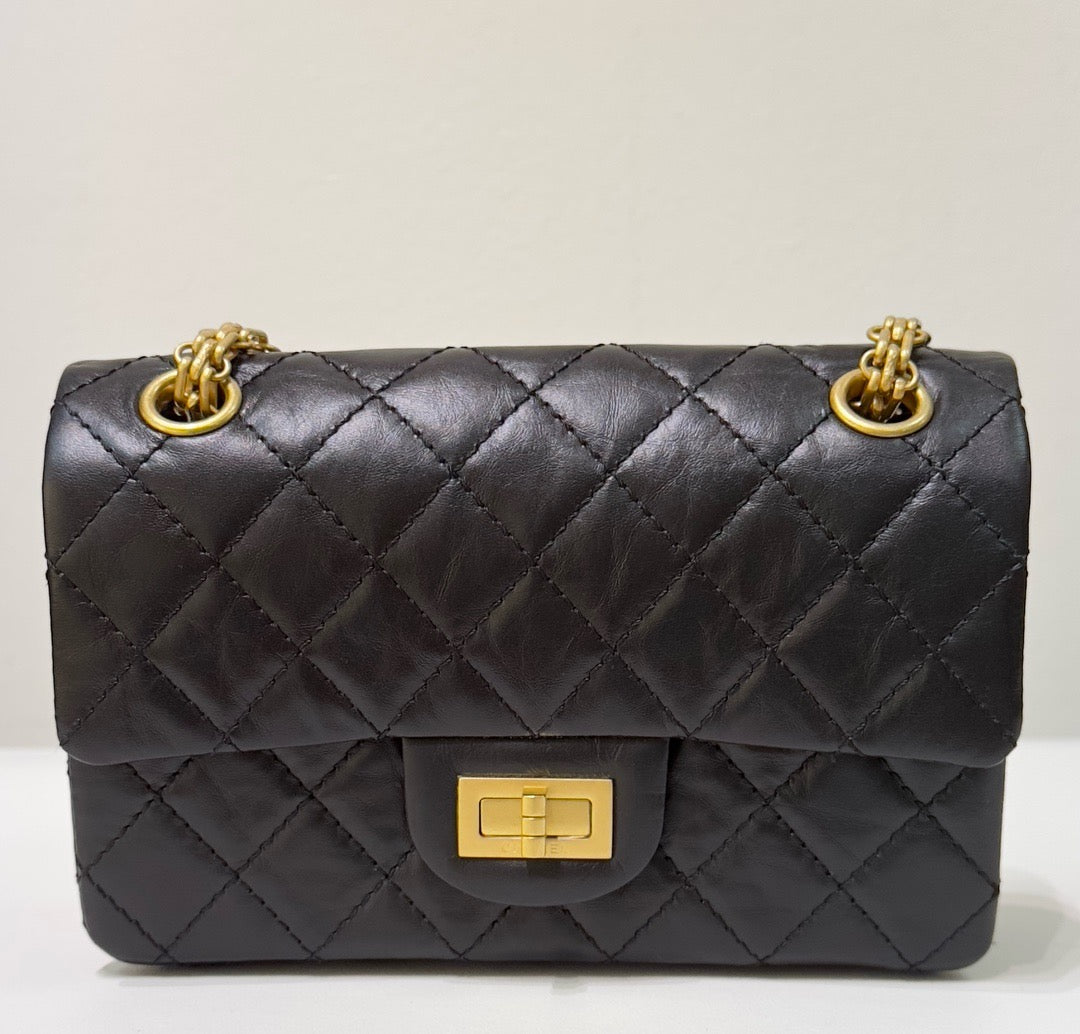 Handbag Chanel Mini Prezzo Chanel Mini Aged Calfskin Quilted