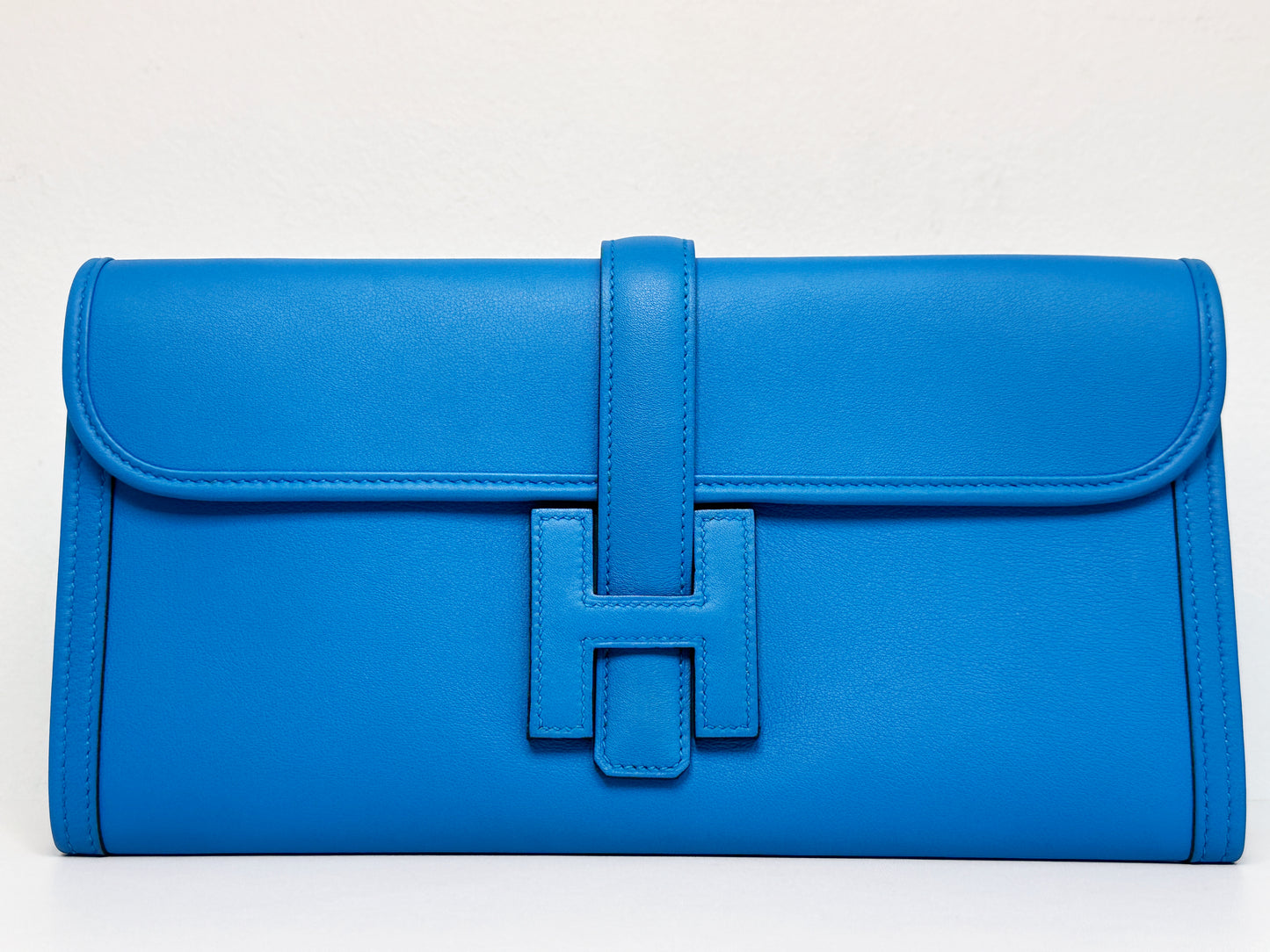 Hermes Jige Elan 29 Blue in Evercolor