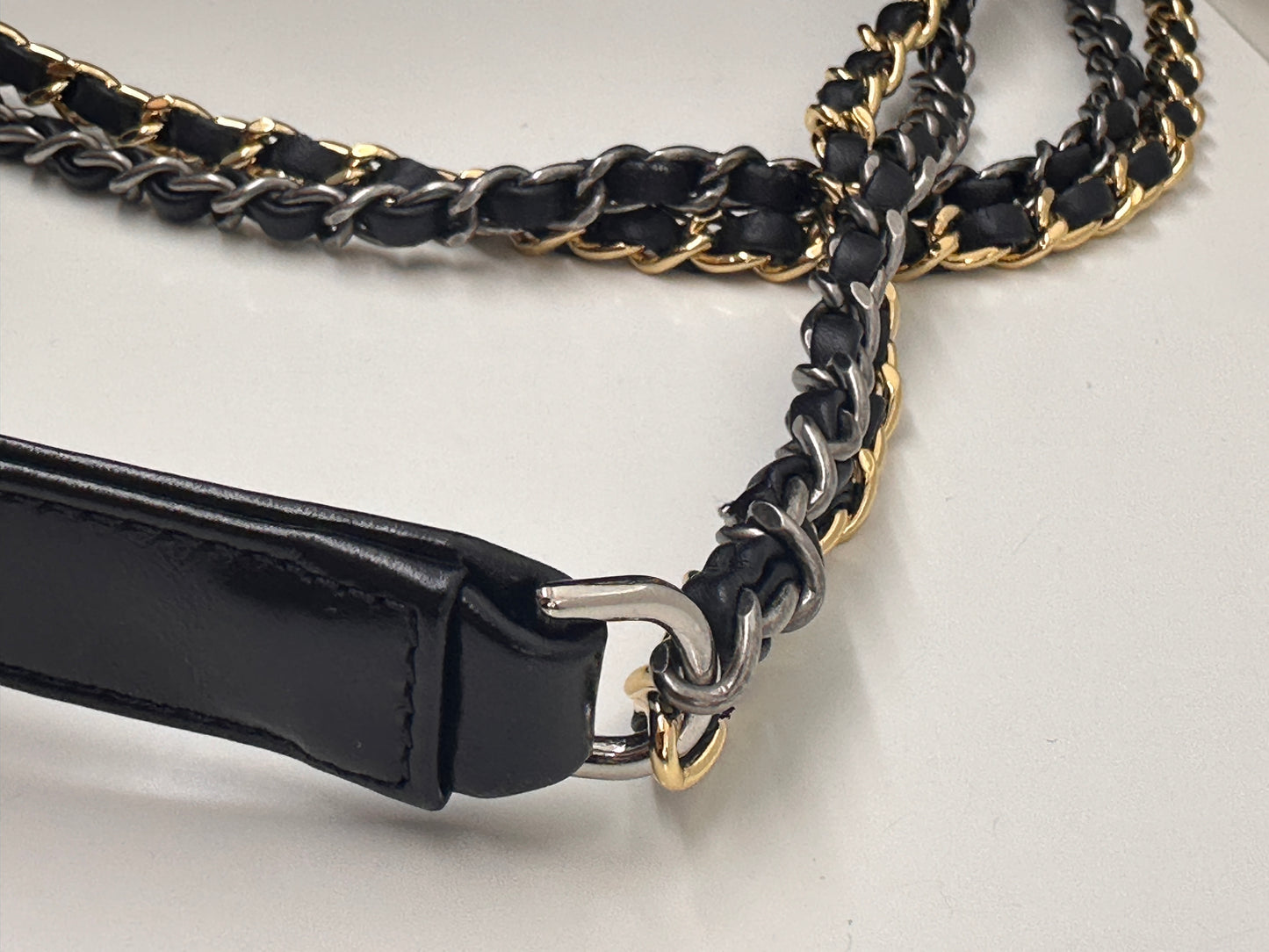Chanel Quilted Medium Gabrielle Hobo Black Aged Calfskin Mixed Hardware