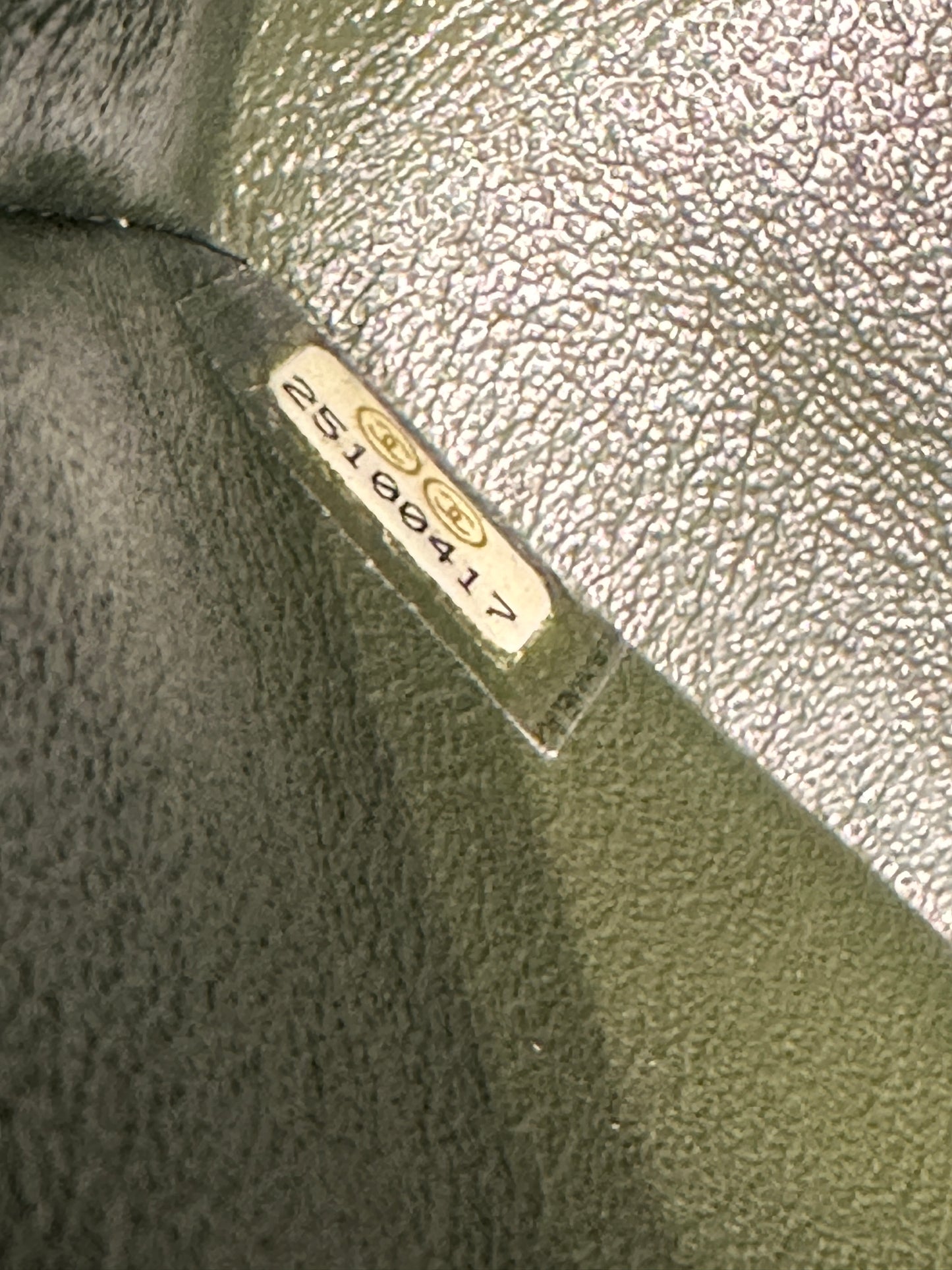 Chanel Mini Rectangular Classic Flap Bag Green