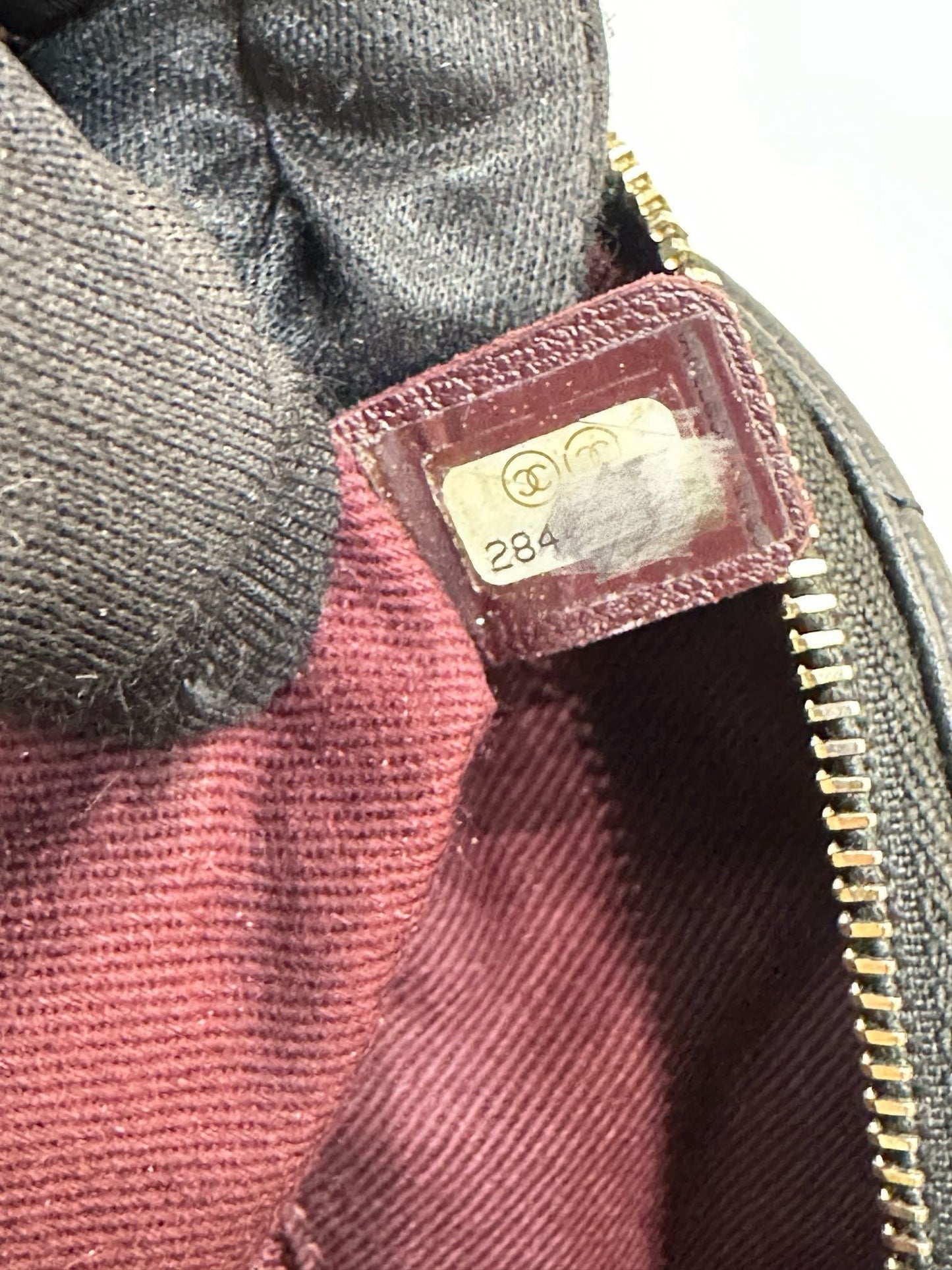 Chanel Black Quilted Caviar Leather Business Affinity Waist Belt Bag (not have card)