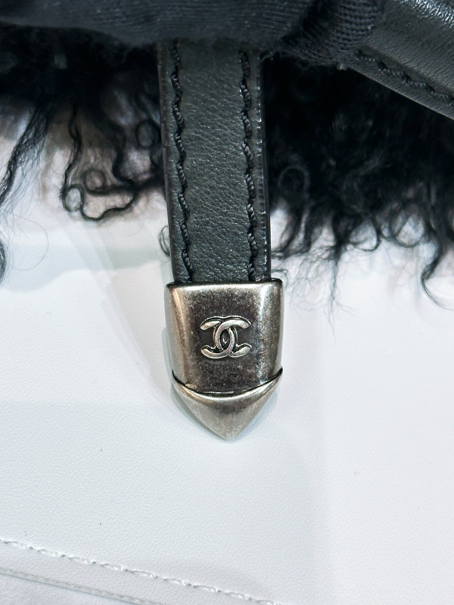 Chanel Paris-Dallas Double Flap Bag Quilted Calfskin and Fur Large