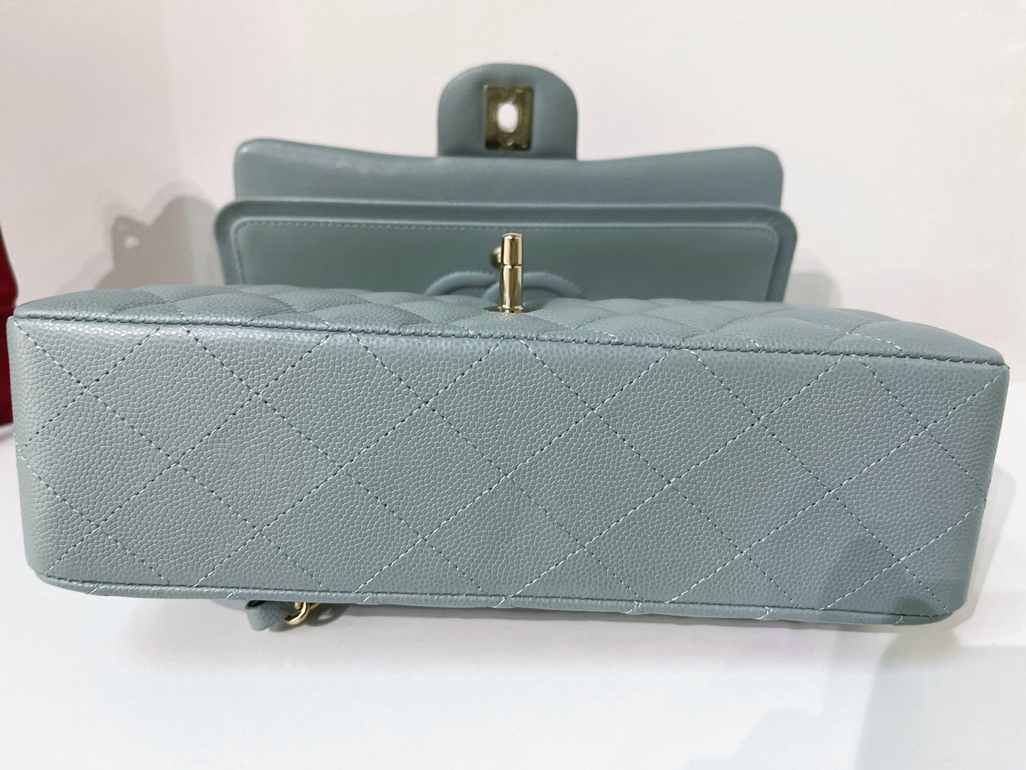 Chanel Grained Calfskin 23C Small Classic Handbag