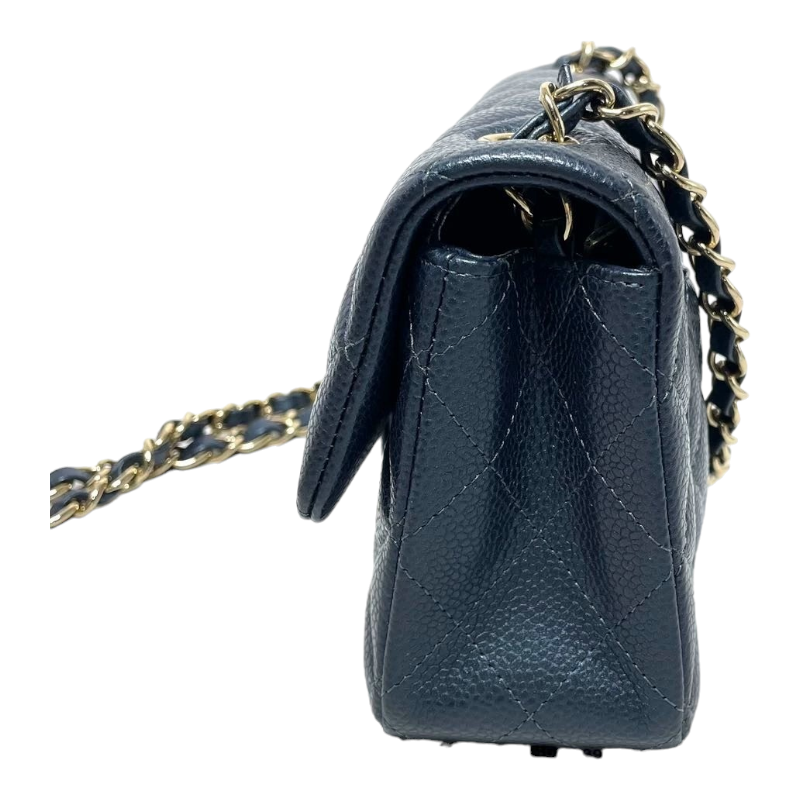 Chanel Classic Mini Flap Bag 18S Prealy Navy