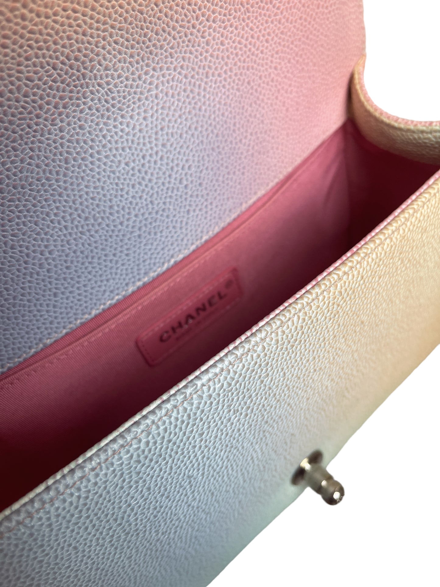 Chanel 18 Collection Rainbow Boy Medium Bag