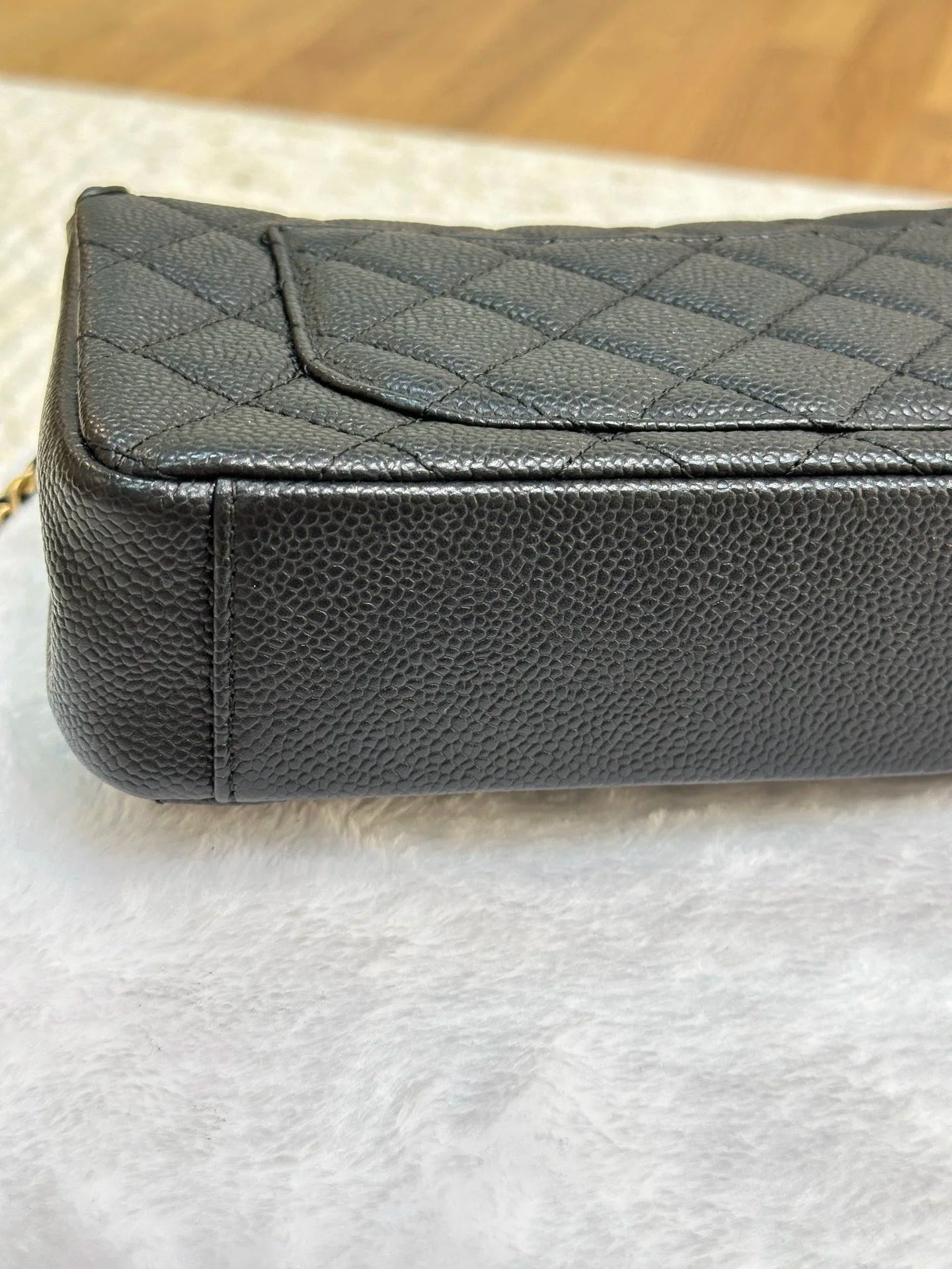 Chanel Caviar Quilted Small CC Filigree Flap Black