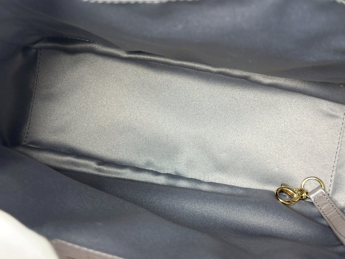 Chanel Caviar Quilted Petit Shopping Tote PST Navy Blue 1898 holo card