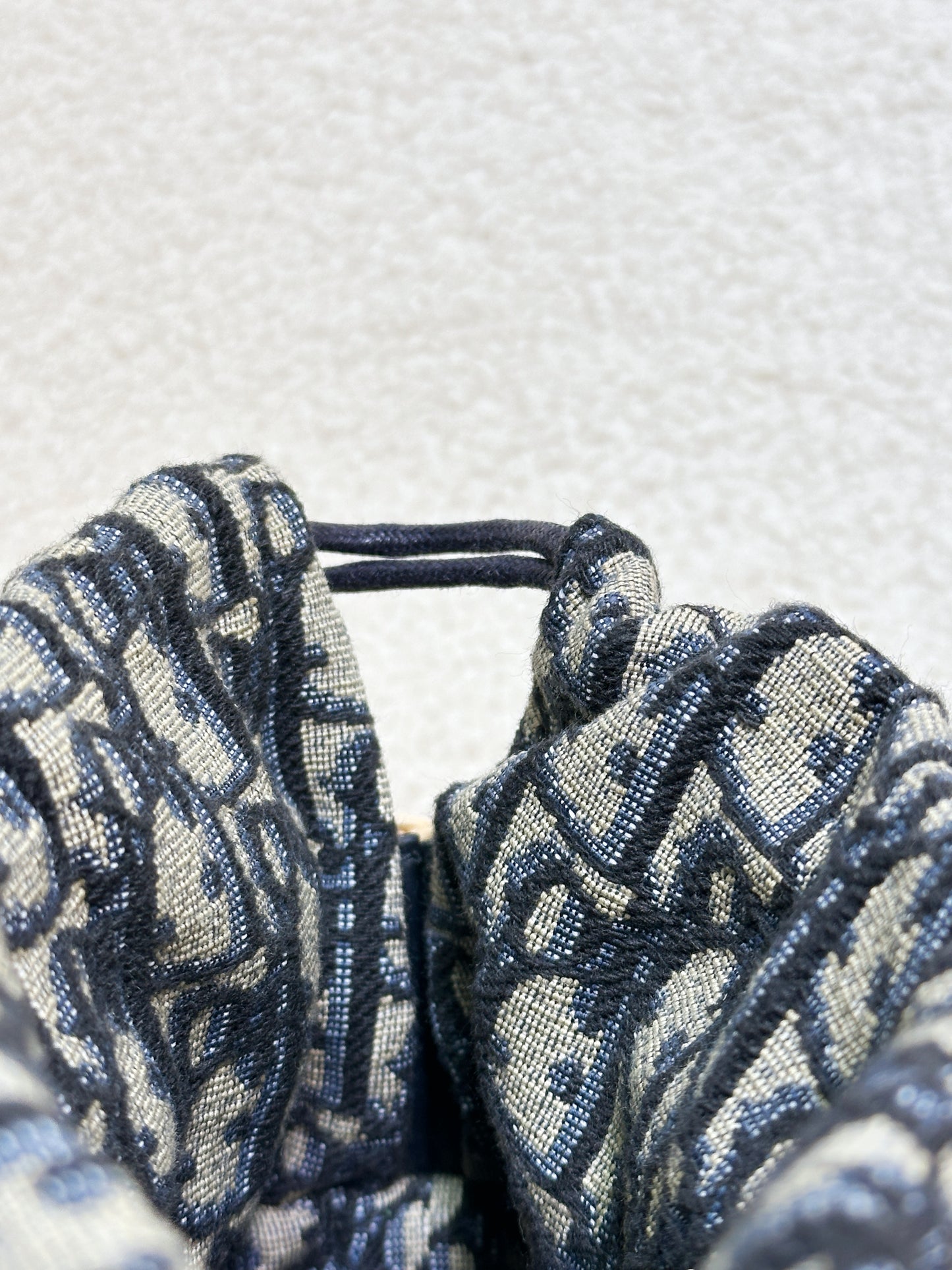 Christian Dior Bicolor Wicker Jacquard Mini Lady Dior Bag