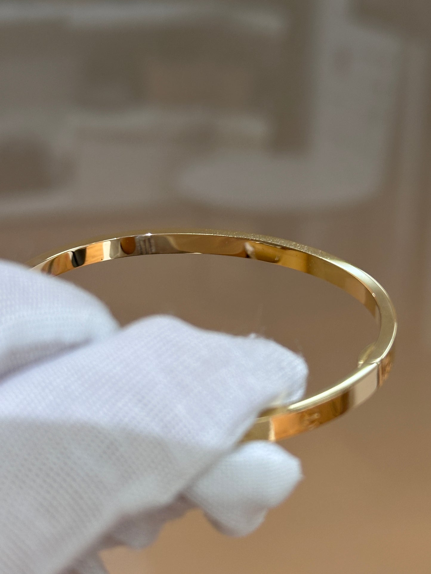 Cartier Love Bracelet Classic Model 18K Yellow Gold WZMXXX