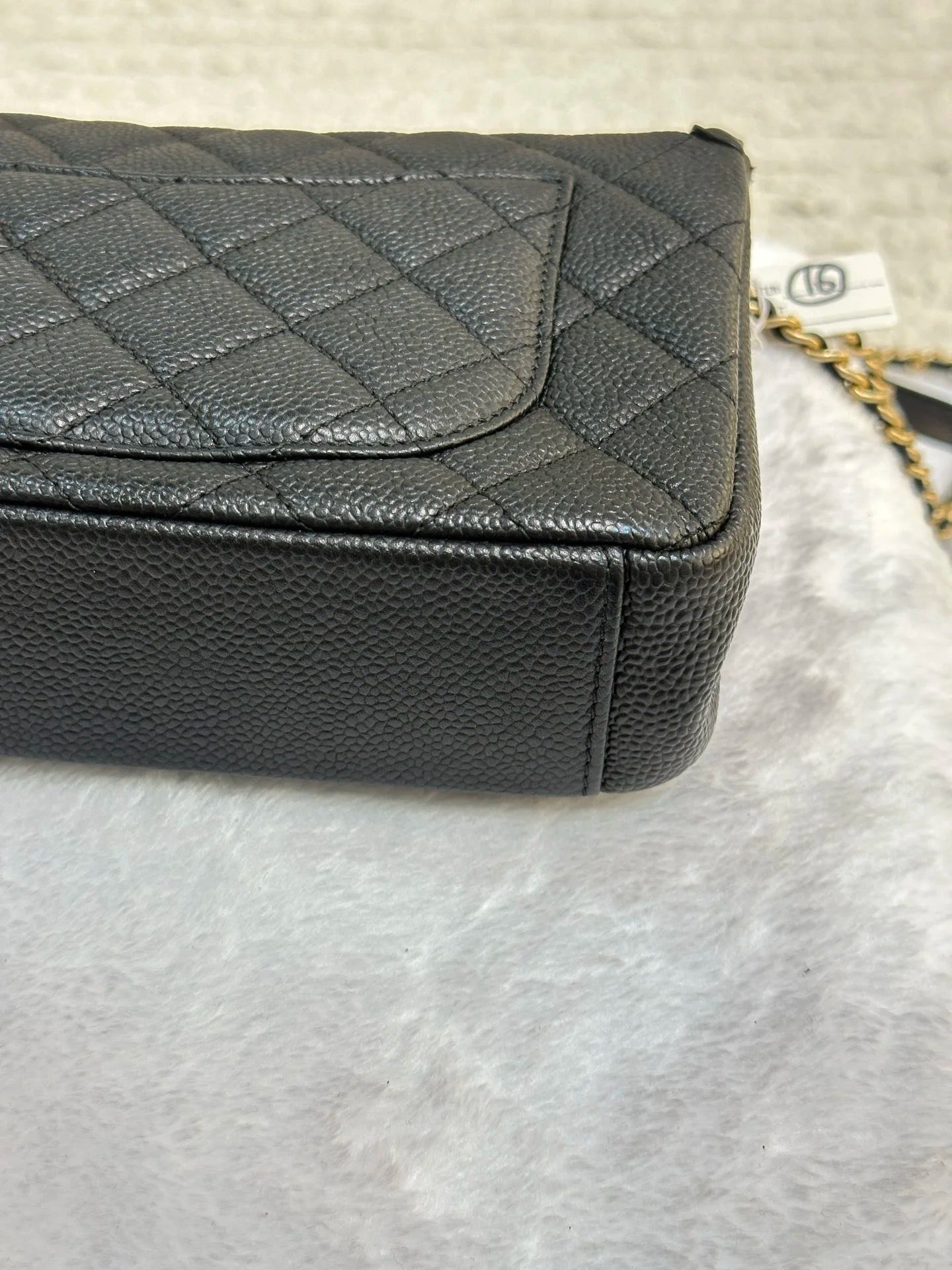 Chanel Caviar Quilted Small CC Filigree Flap Black